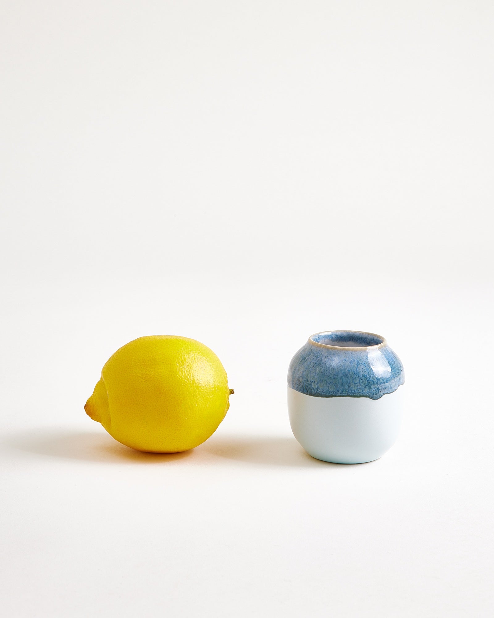 COIMBRA - VASE S GRAY-BLUE BLUE