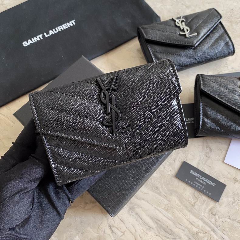 Y  wallet black  SIZE:13x9.5x3CM  04