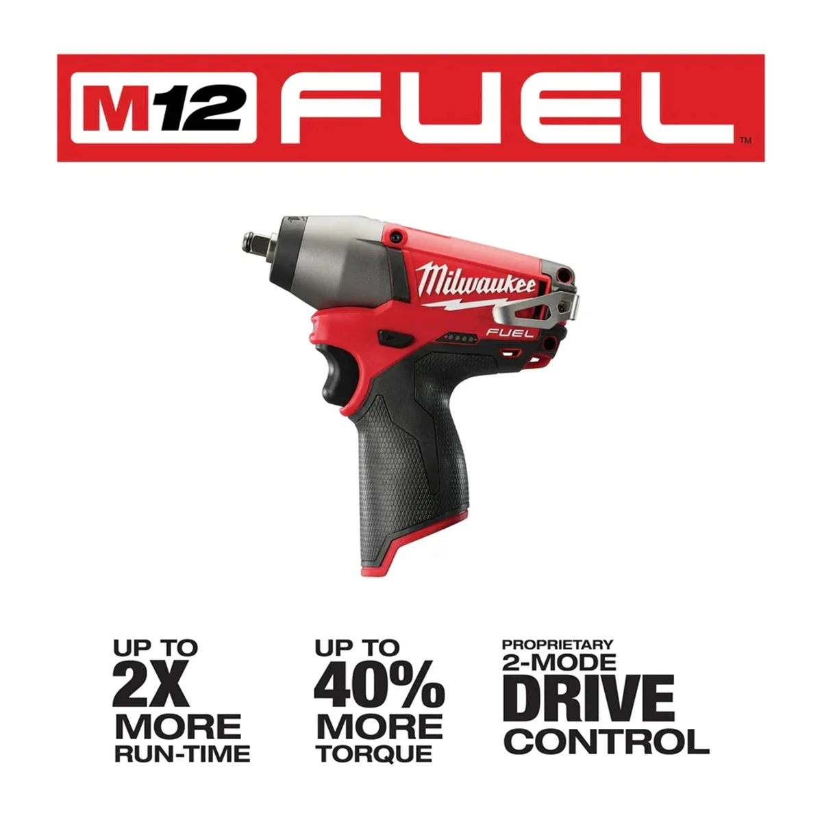 Milwaukee 2454 - 20 M12 FUEL 3/8