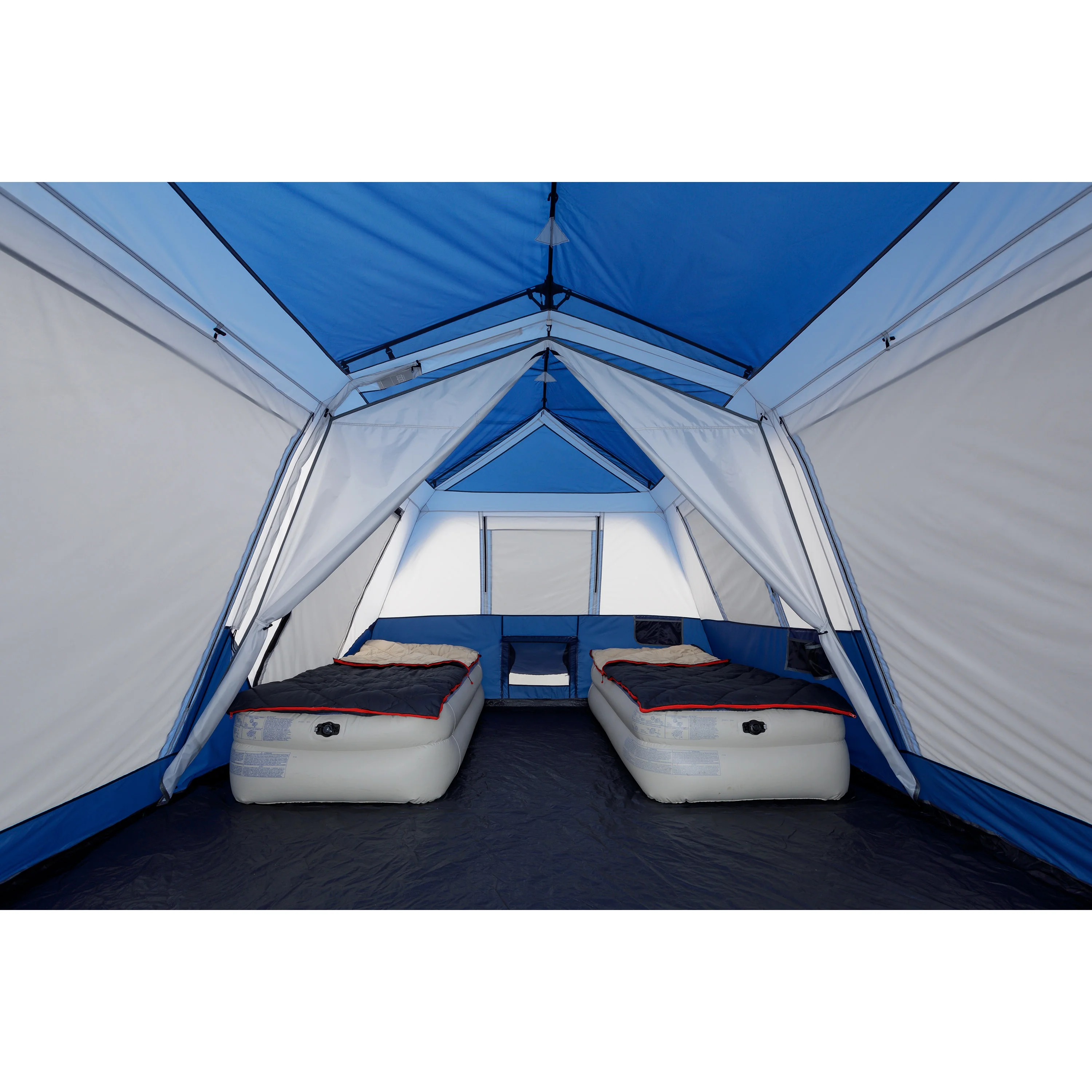 10-Person Cabin Tent with LED Lighted Poles - Image 7