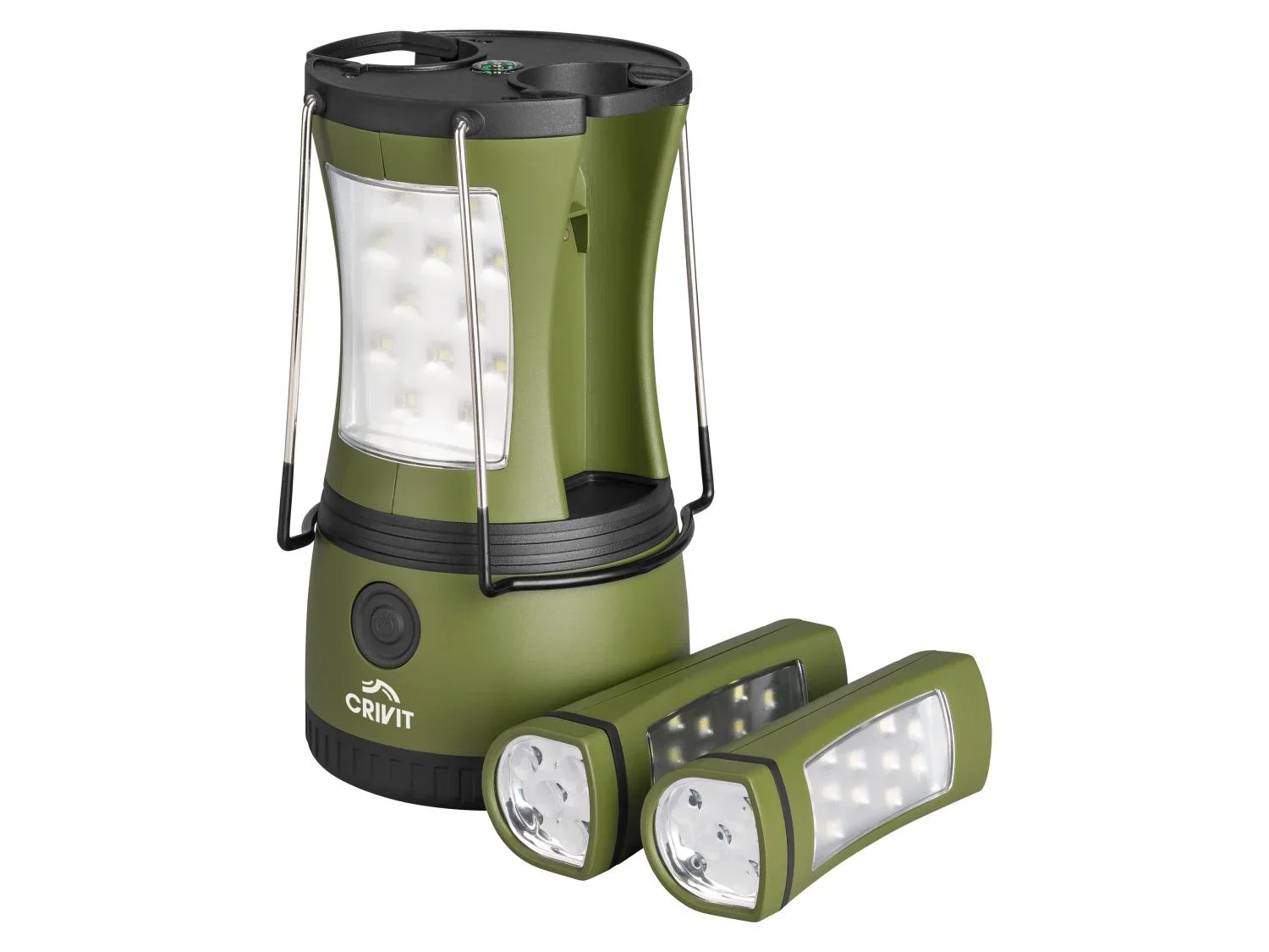 CRIVIT Lampe de camping 2 en 1
