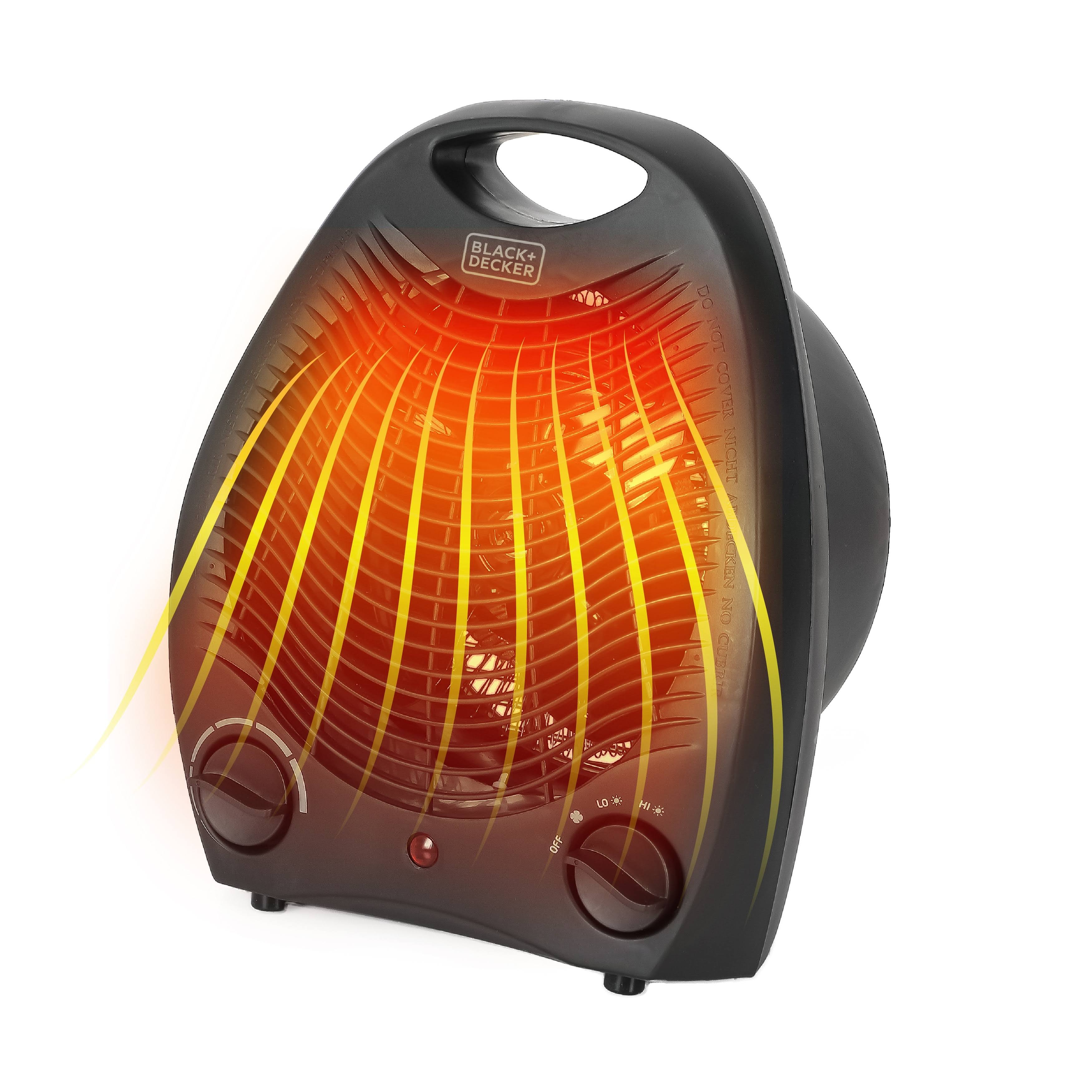 Black+decker 1,500-Watt Personal Desktop Heater (Black)