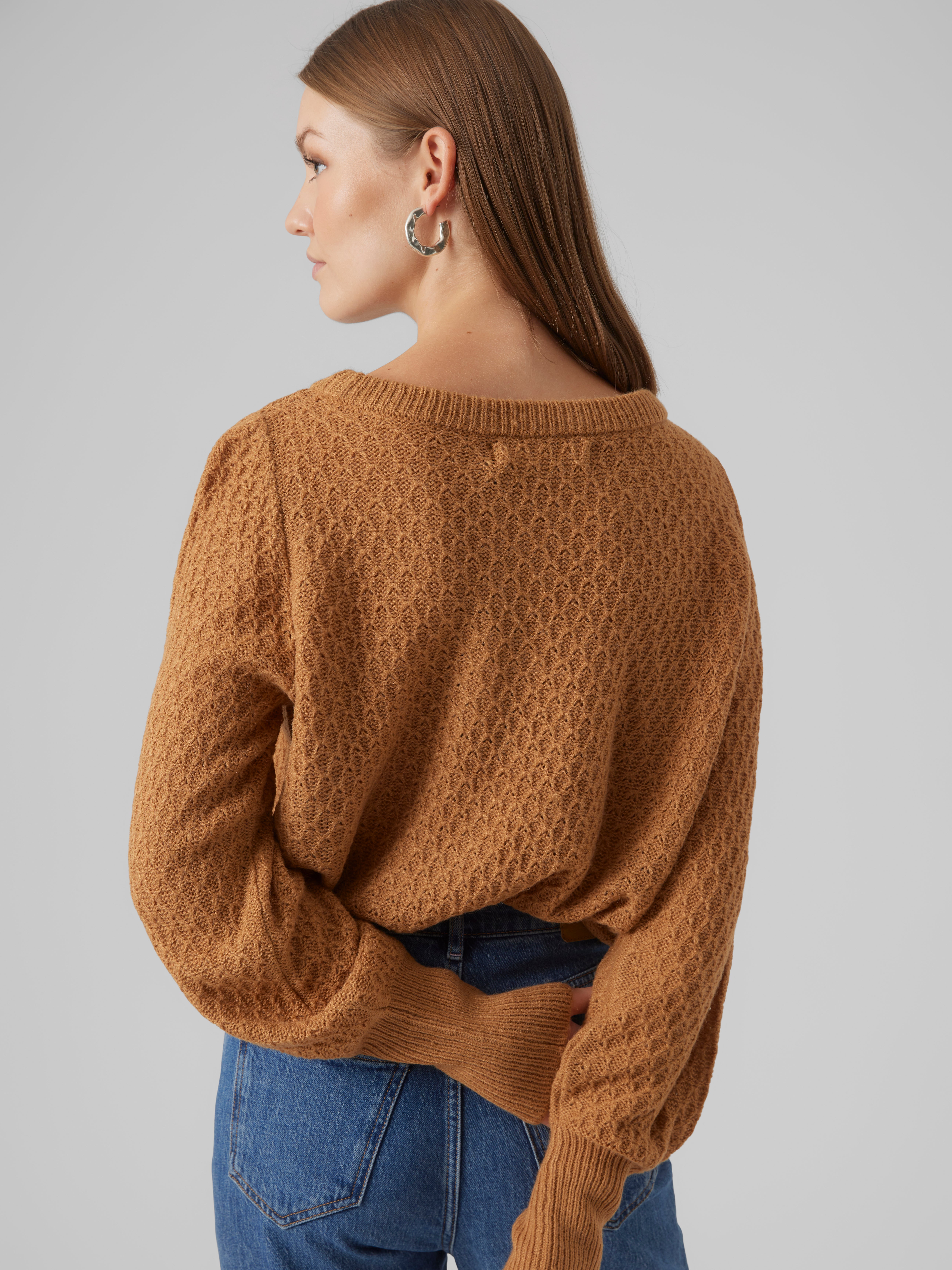 VERO MODA® VMWAFFY Knitted pullover