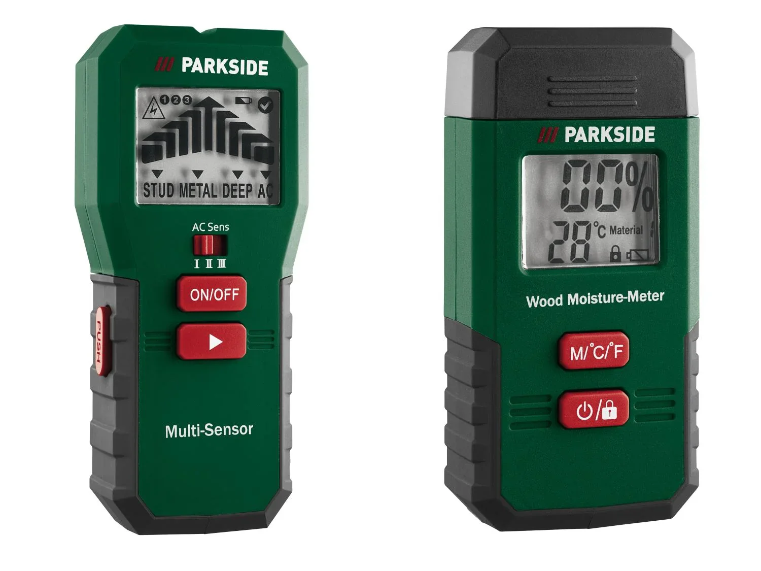 PARKSIDE Dtecteur multi-matriaux ou humidimtre PMSHM2 A3