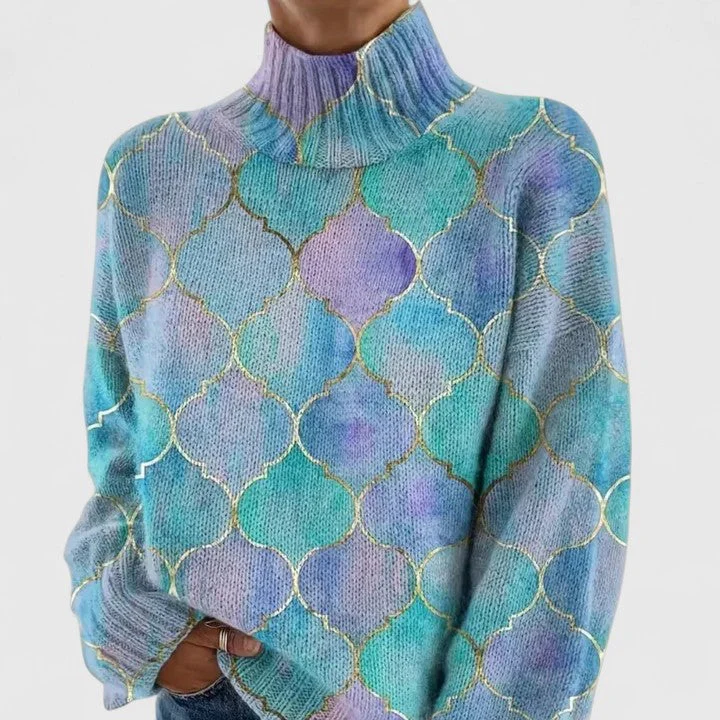 Amélia™ | Pull Fenti à Col Montant