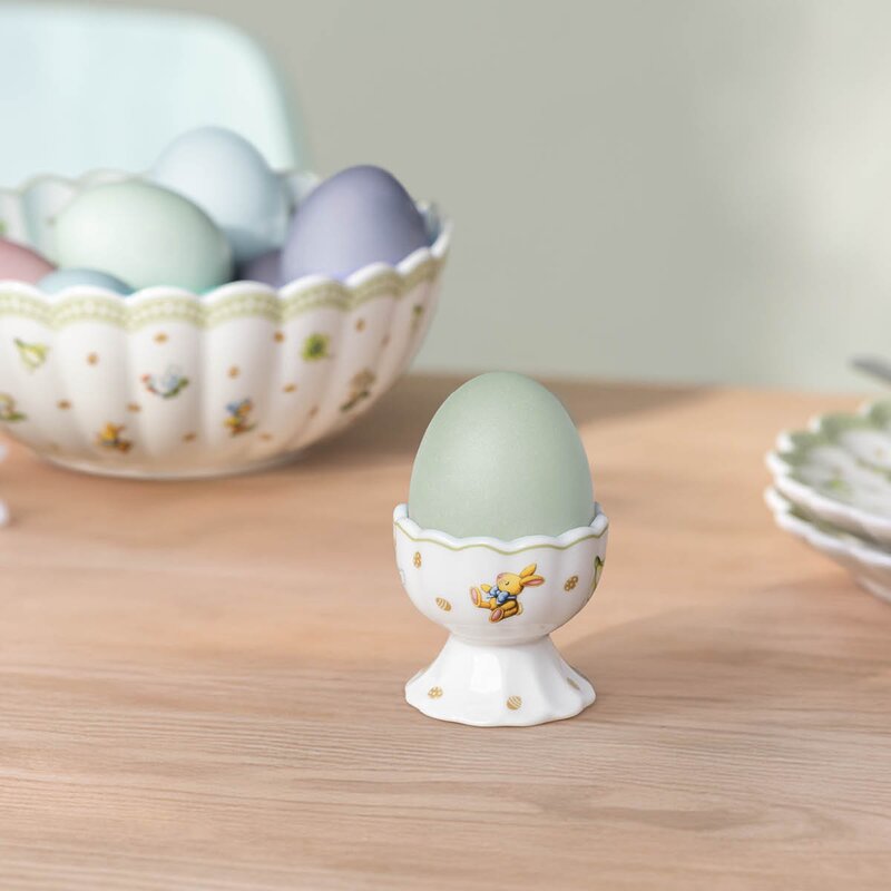 Easter Delight eggeglass 5x5x4,5 cm hvit