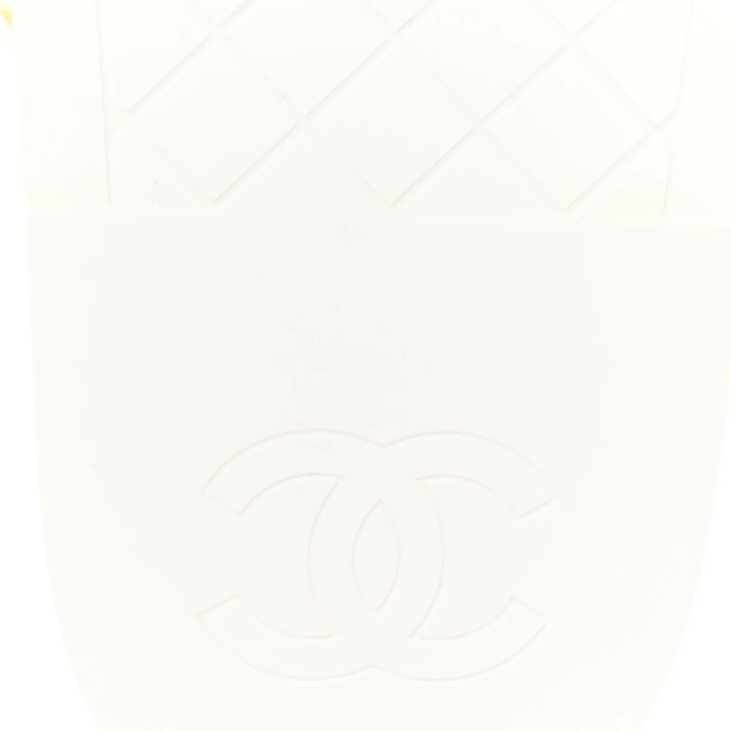 Printed Calfskin Velcro Dad Flat Mules 40 White Yellow