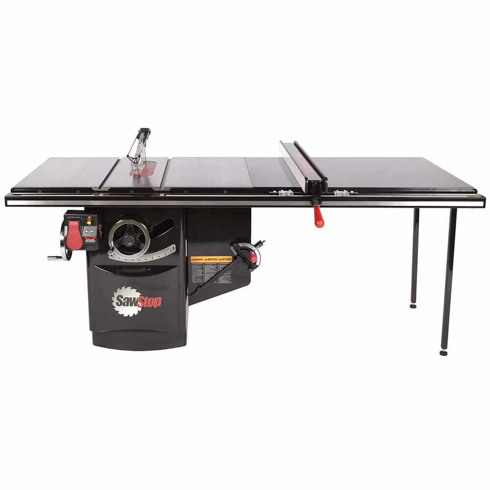 SawStop Pieces31230-TGP252 TSA-ODC 10 in T Glide Fence Professional Cabinet Power Saw