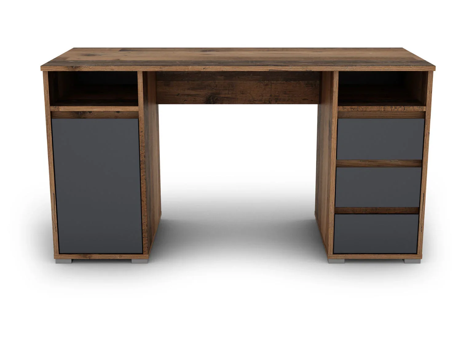 byLIVING Bureau Lobo, avec rangements, 138 x 75 x 55 cm