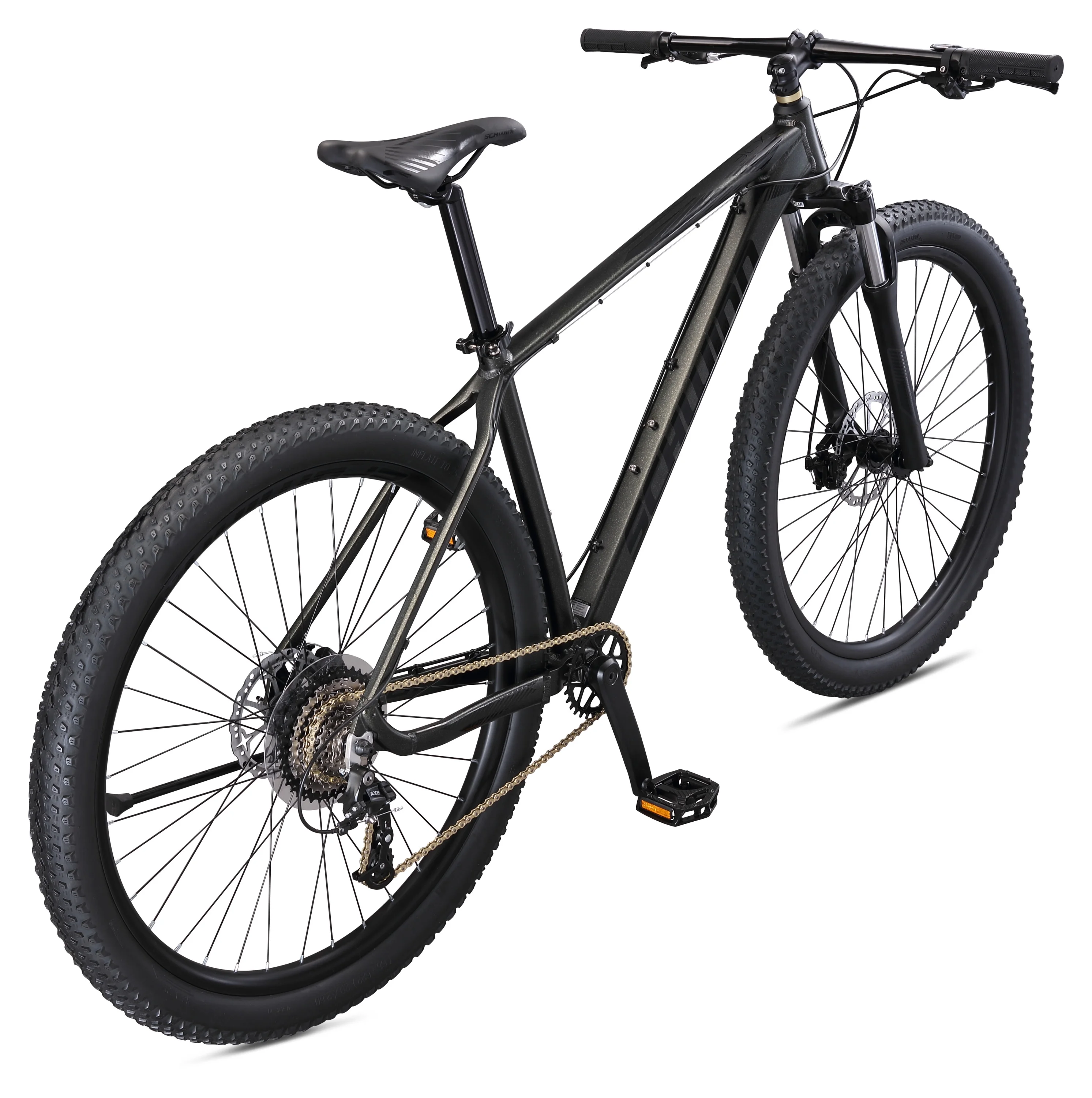 29 in Axum Mens Mountain Bike, 19 in Frame, 8 Speeds, Black Image 2