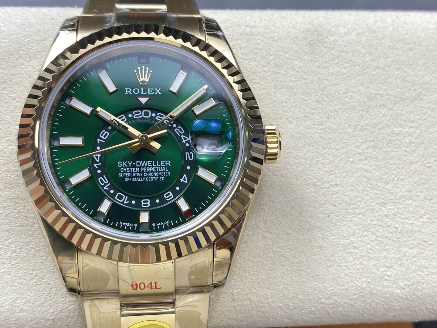NEW Rolex 2025 ロレックス スカイドゥエラー 42mm  ツートーンオイスターブラックダイヤル