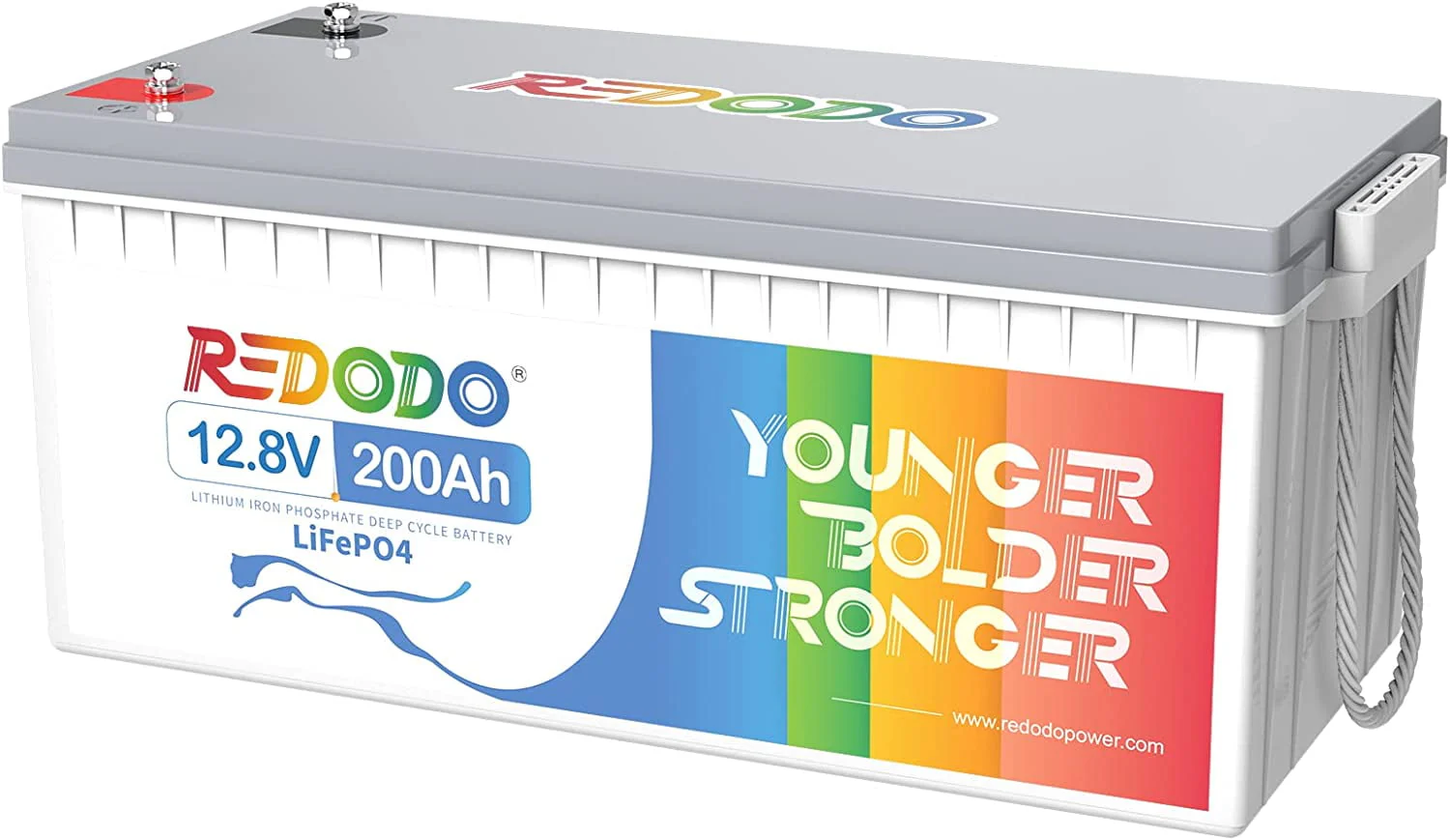 12V 200Ah LiFePO4 Deep Cycle Lithium Battery 4000+ Cycle for RV Camper