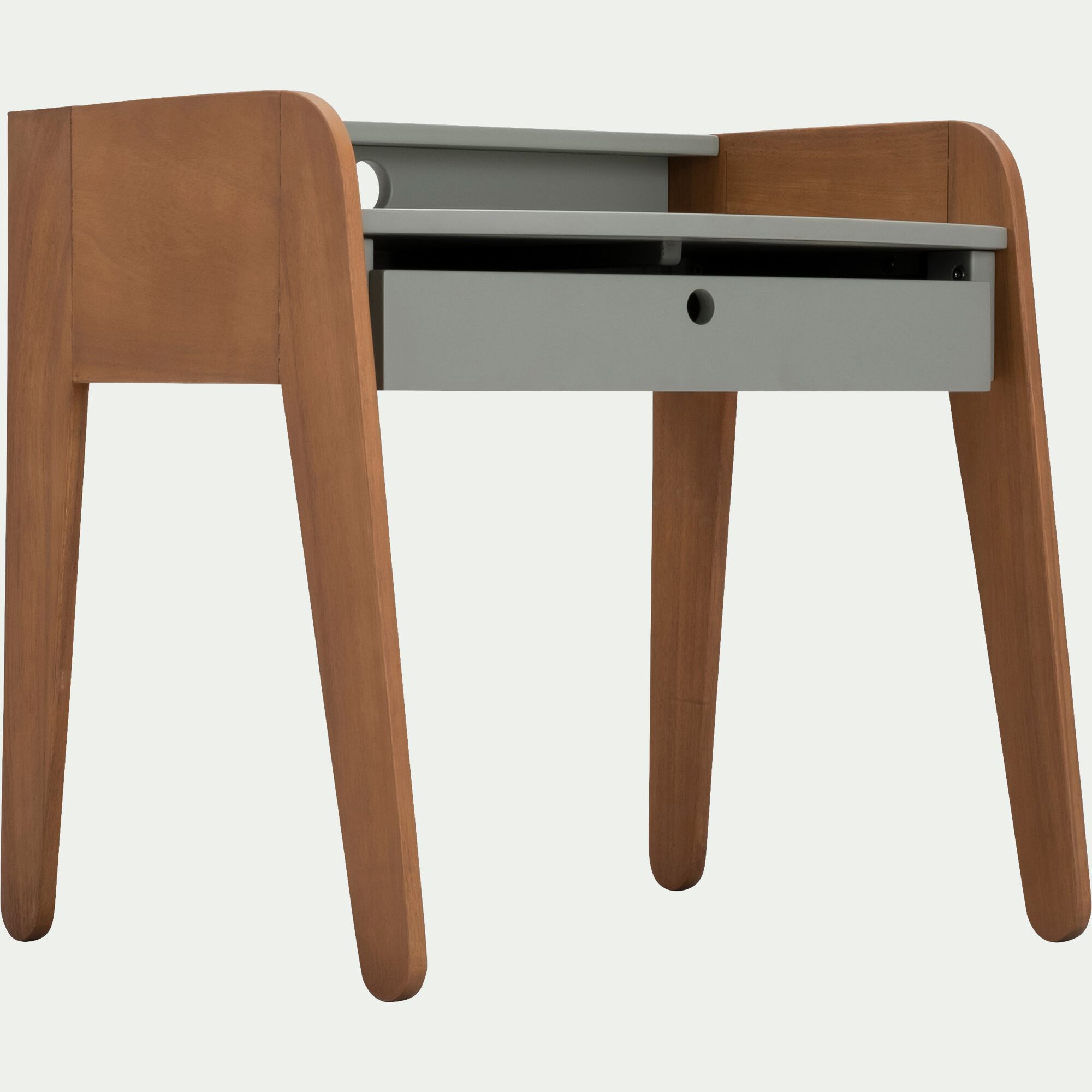 RAPHAEL - Bureau enfant en acacia - vert olivier
