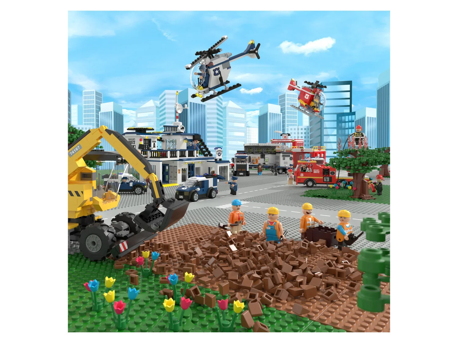Playtive Clippys Set de construction