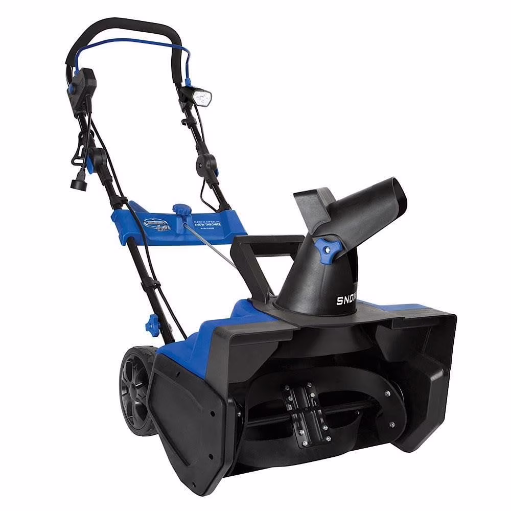 Ultra 21 Inch Electric Snow Blower w/ 4 Blade Auger Light (2 Pack)