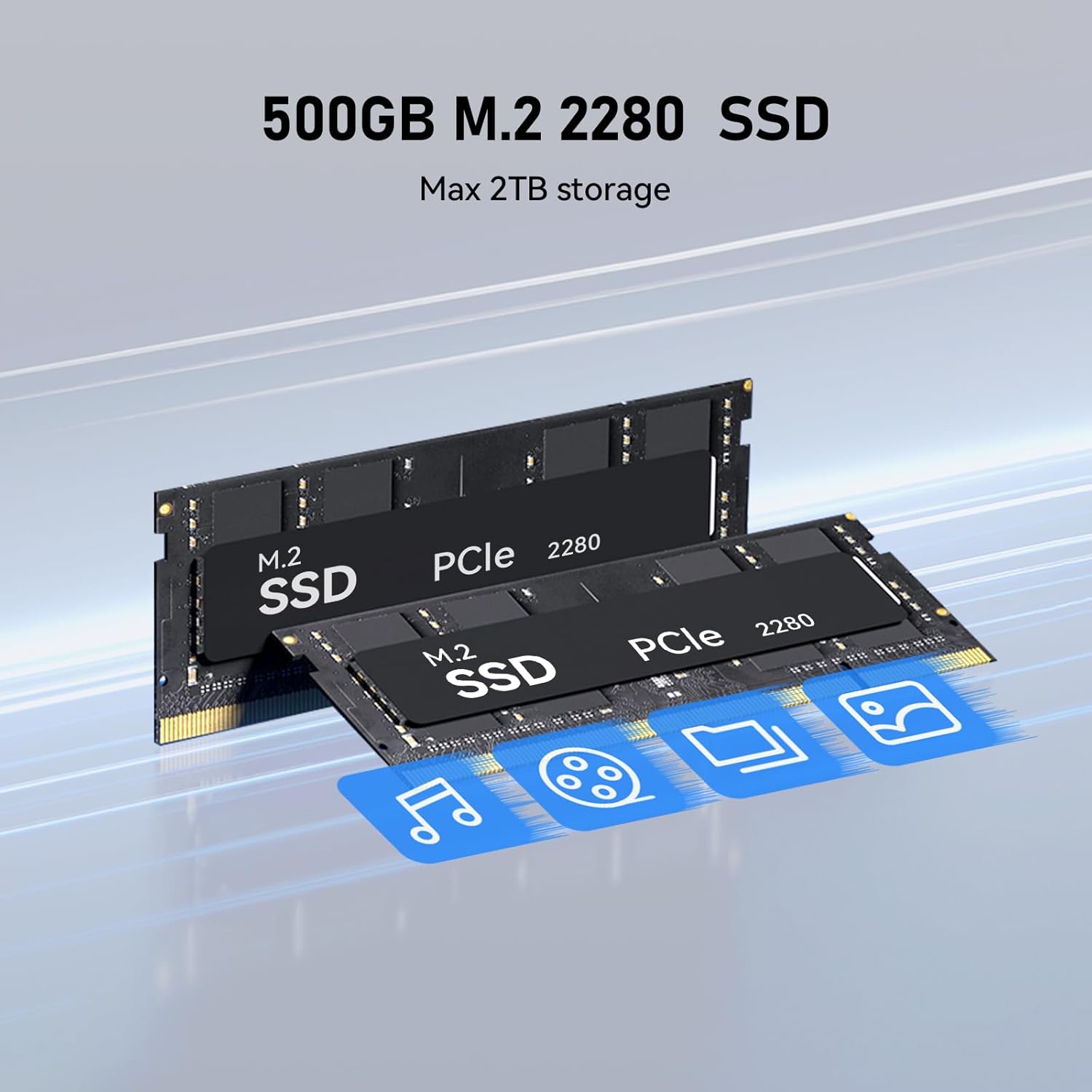 Beelink SER3 Mini PC AMD Ryzen 3 3200U (up to 3.5GHz)  16GB DDR4 2400MT/s 500GB PCIE3.0 SSD Mini Computer  Radeon Vega 3 Graphics 1000Mbps LAN  Dual HDMI 4K Display Home-Office PC