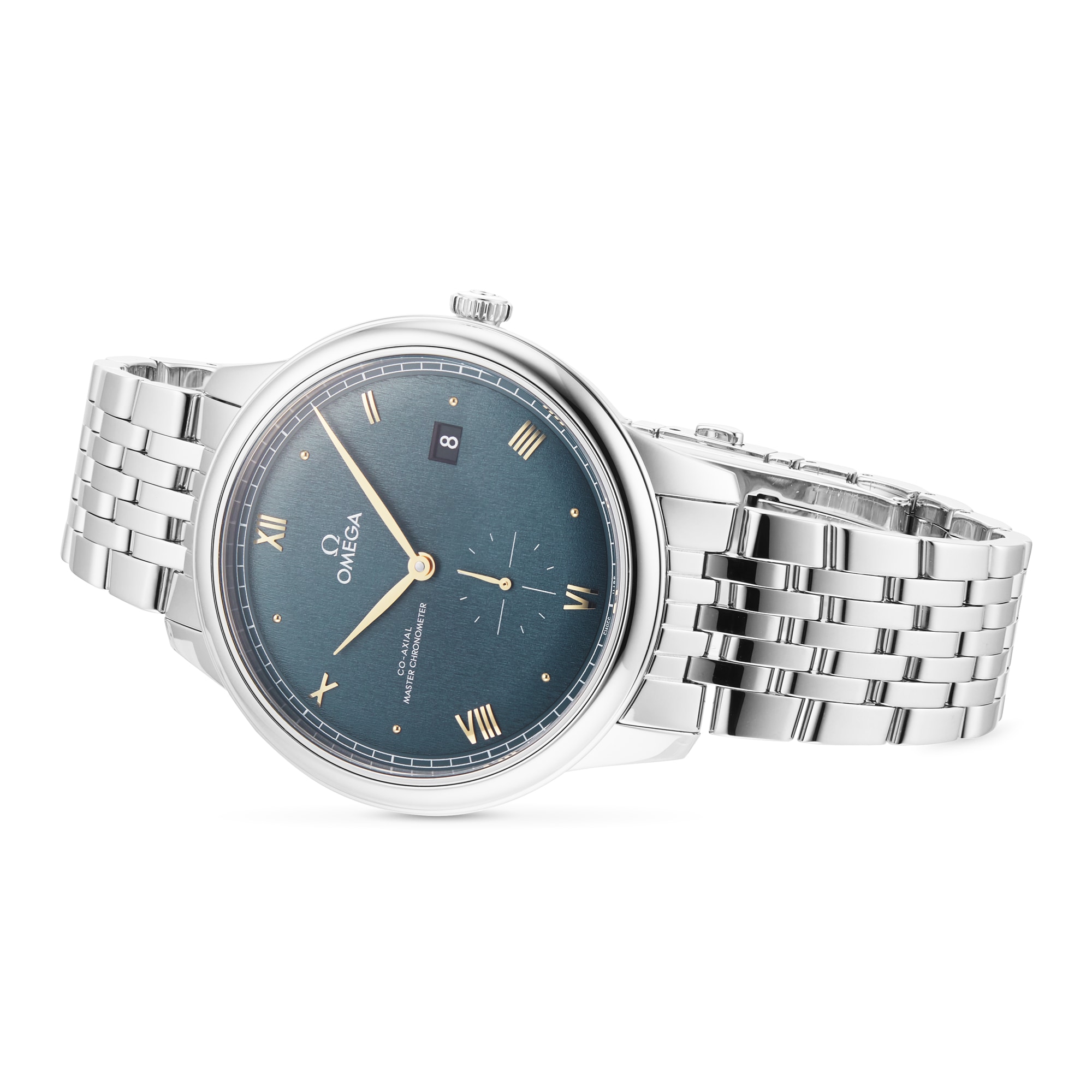 Omega De Ville Prestige Co-Axial Master Chronometer Small Seconds 41mm Mens Watch Green-P17332119
