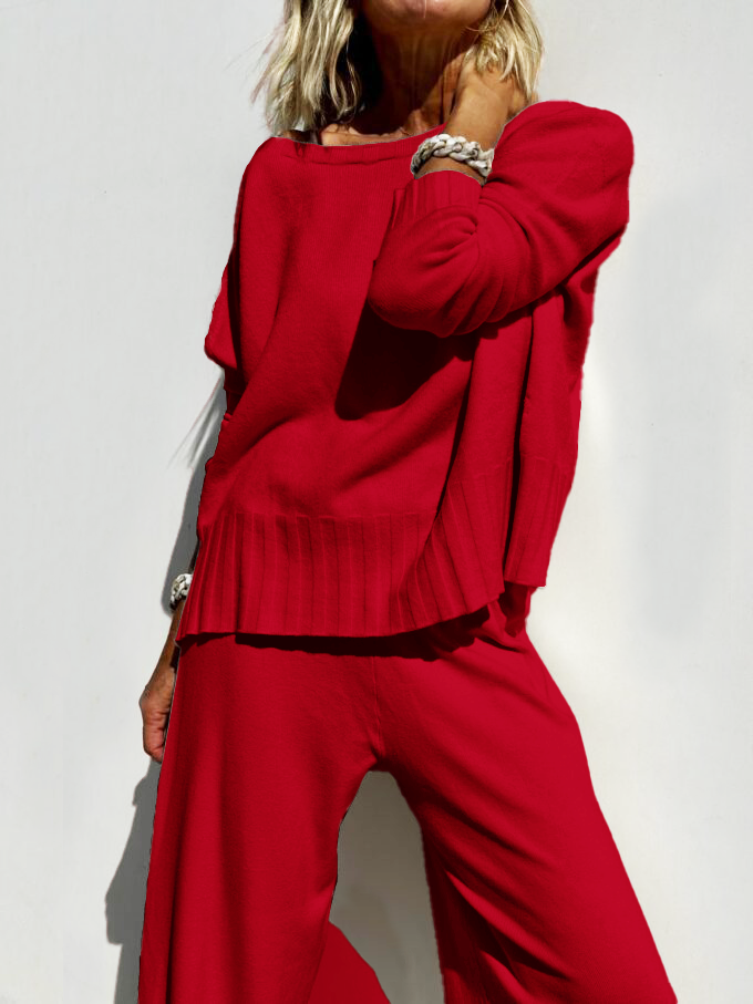 ⏰ LAST DAY SAVE 50% 💥2026 Hot Sale Soft Cashmere Casual Sweater Suit