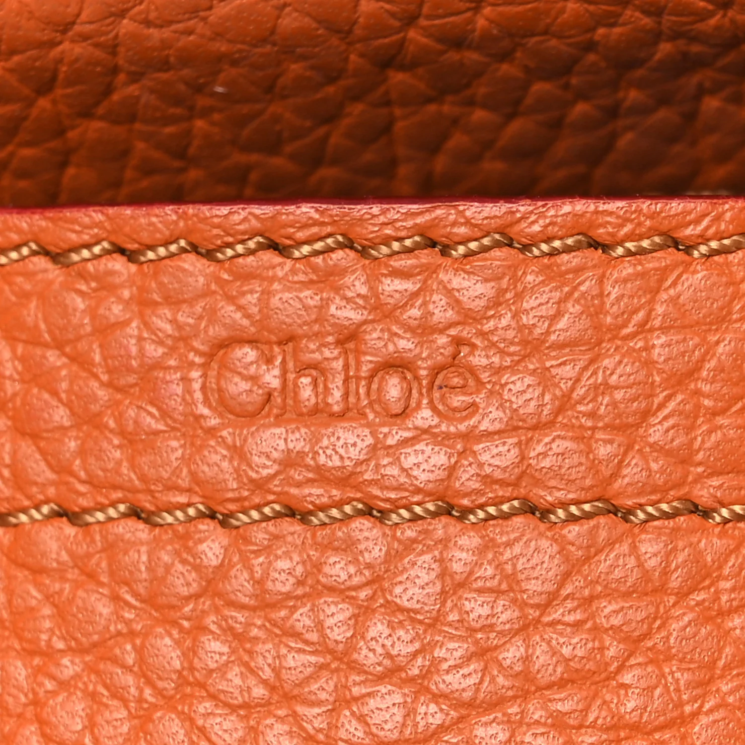 Grained Calfskin Small Marcie Saddle Bag Wood Rose