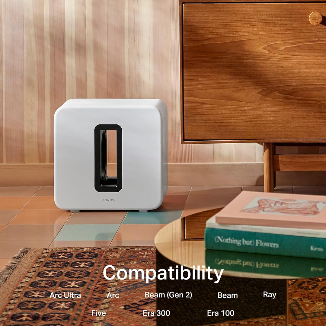Sonos Sub 4 - Wireless Subwoofer - White