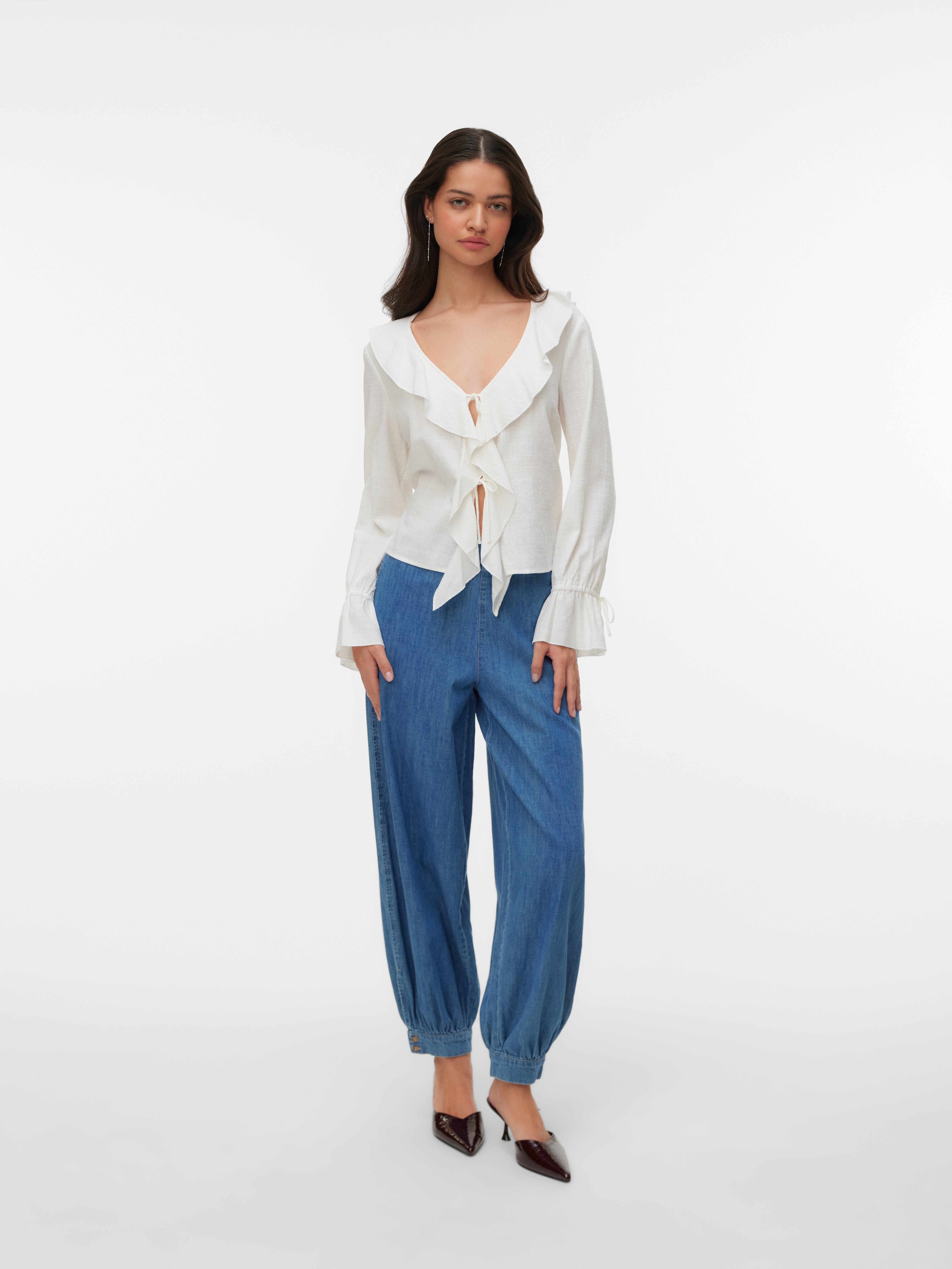 VERO MODA® VMZELENA Mid rise Trousers