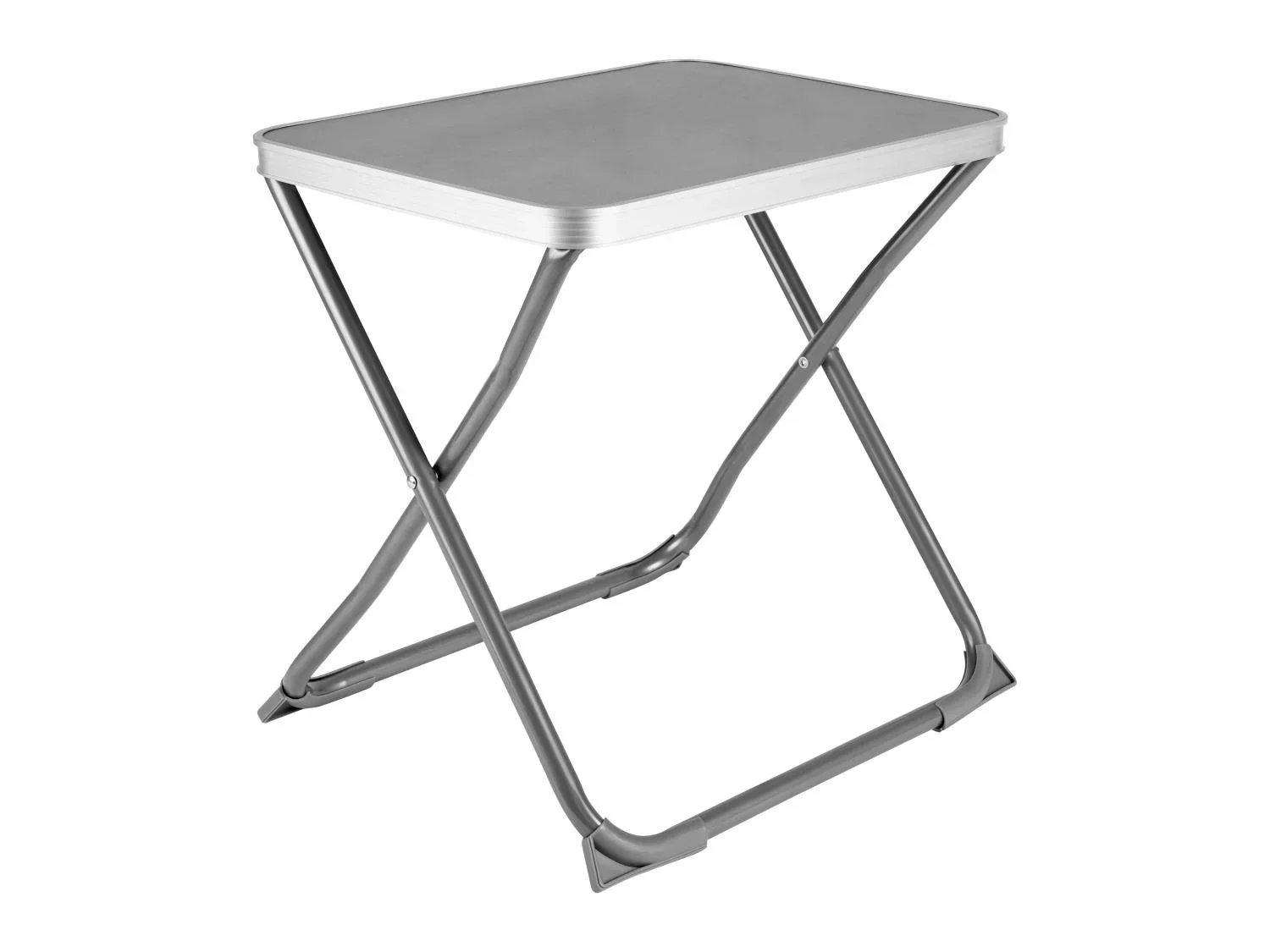 CRIVIT Tabouret pliant avec plateau de table