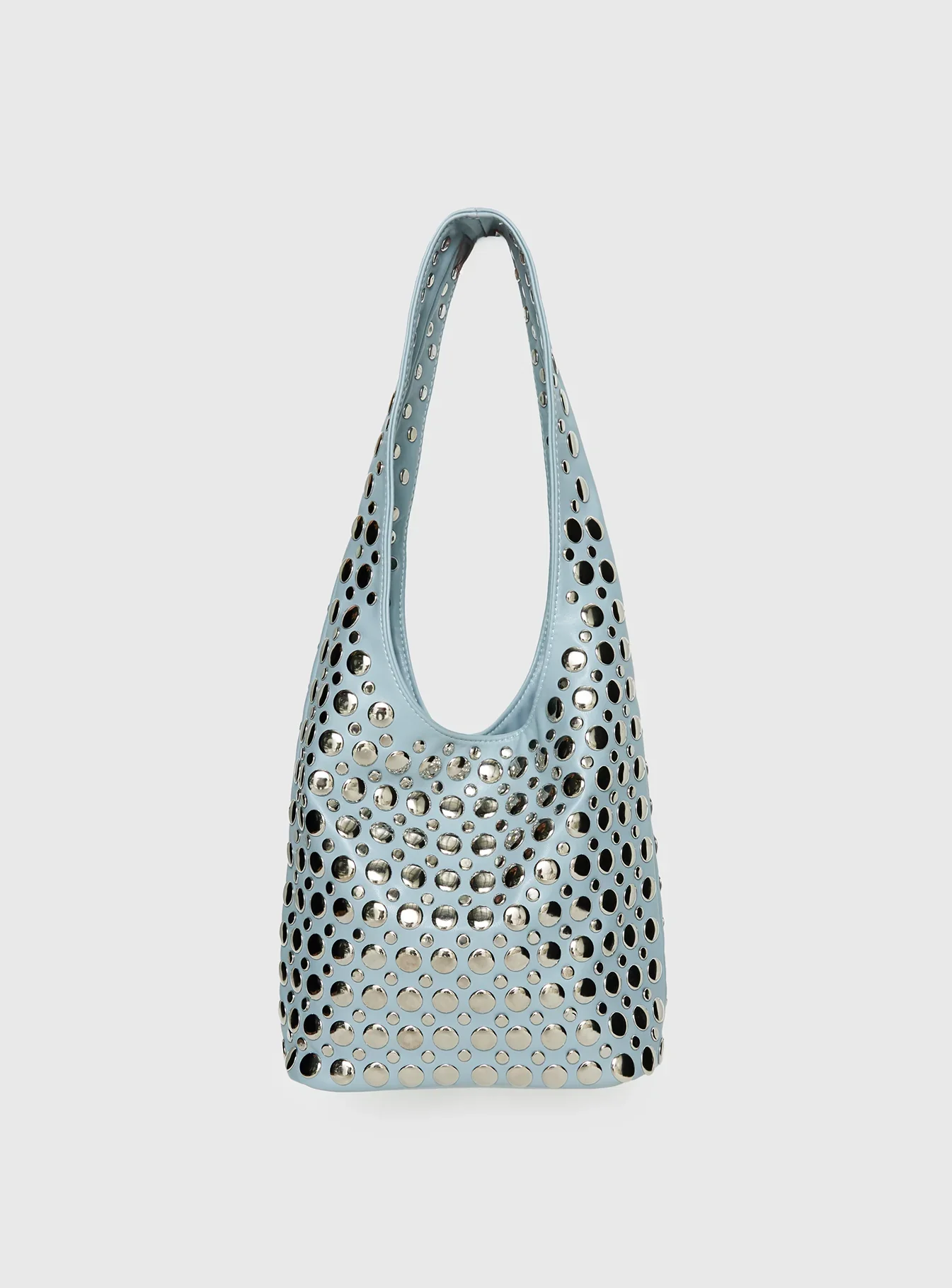 In The Crowd Shoulder Bag Blue / Silver