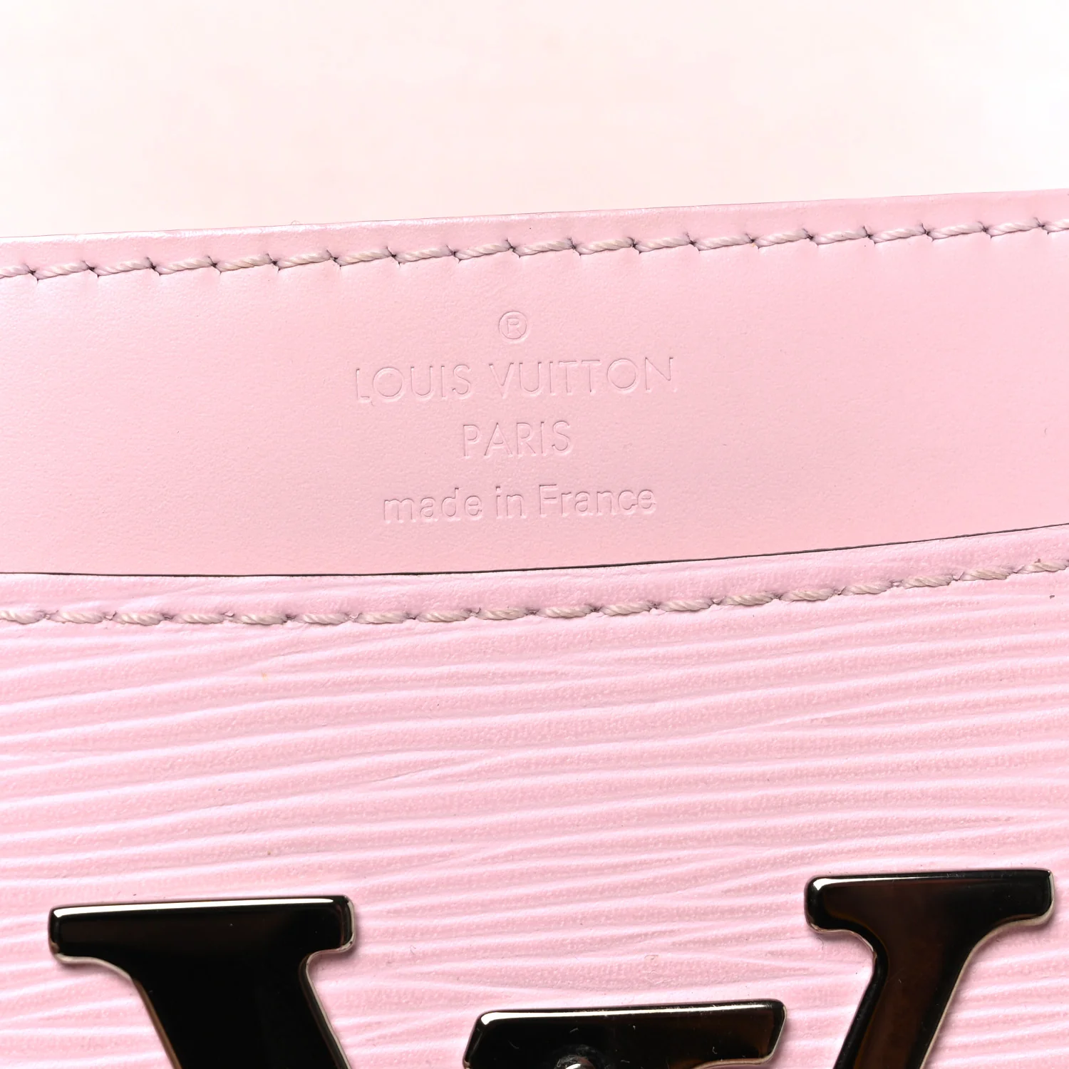 Epi Louise Strap PM Rose Clair