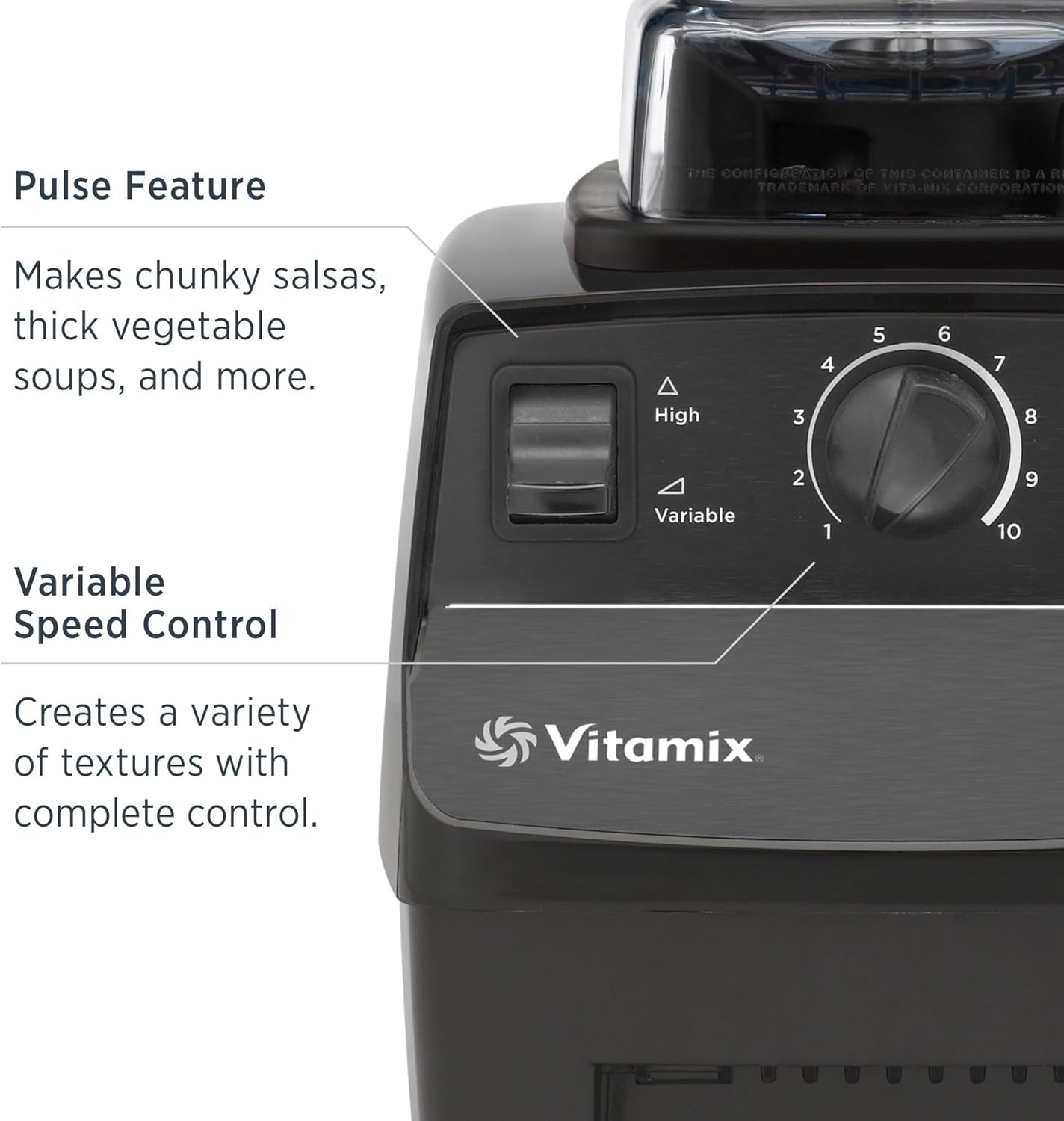 Blender Vitamix 5200, qualité professionnelle, bol de 1,9 L, autonettoyant, noir