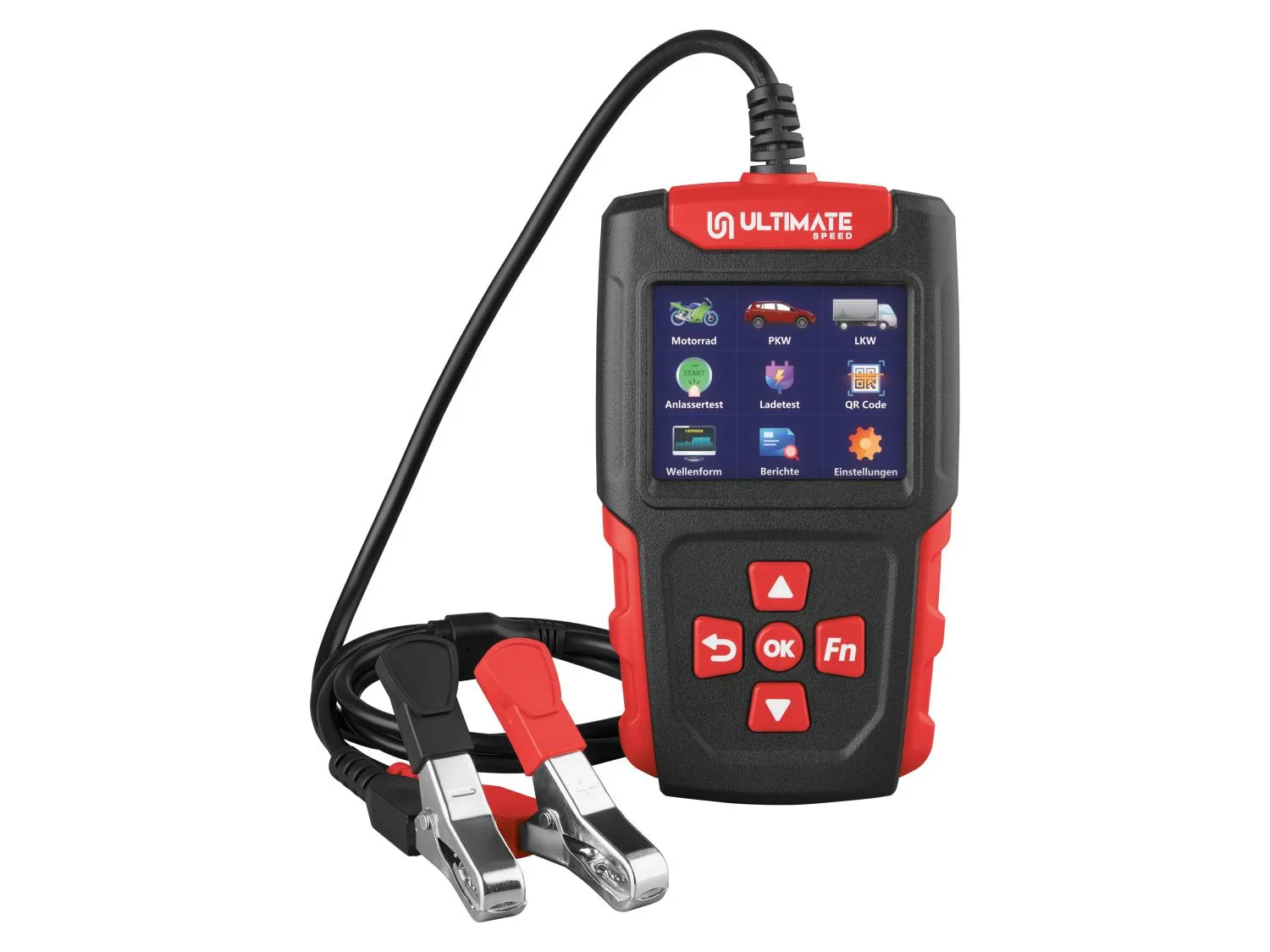ULTIMATE SPEED Testeur de batterie de voiture Premium