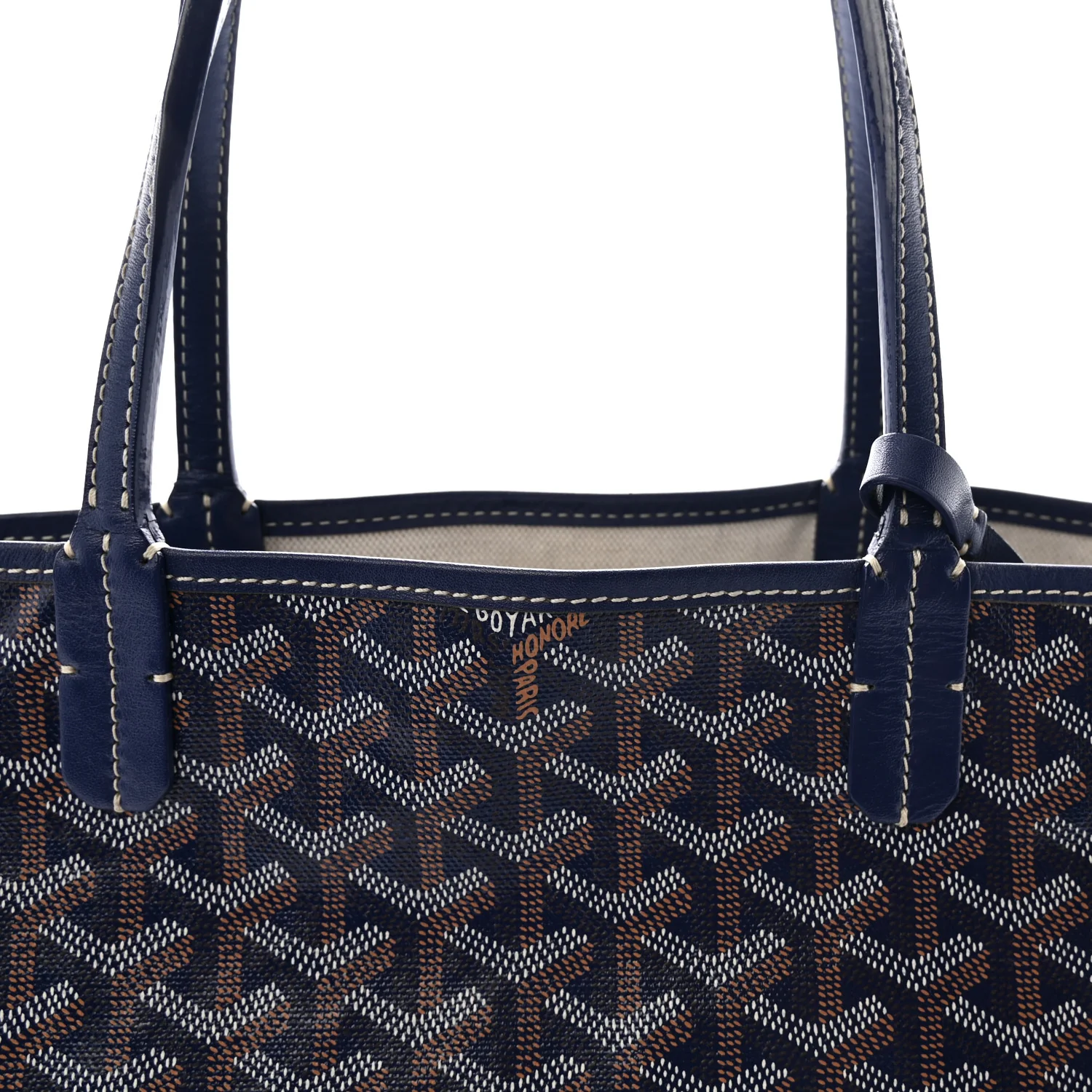 Goyardine Saint Louis PM Navy