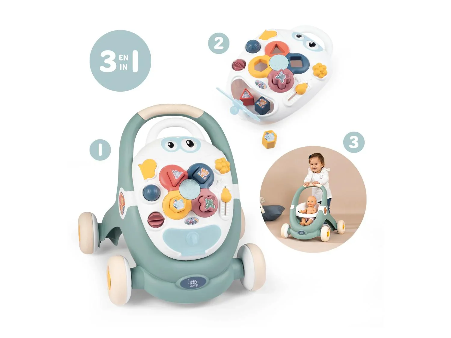 SMOBY Trotty 3-en-1