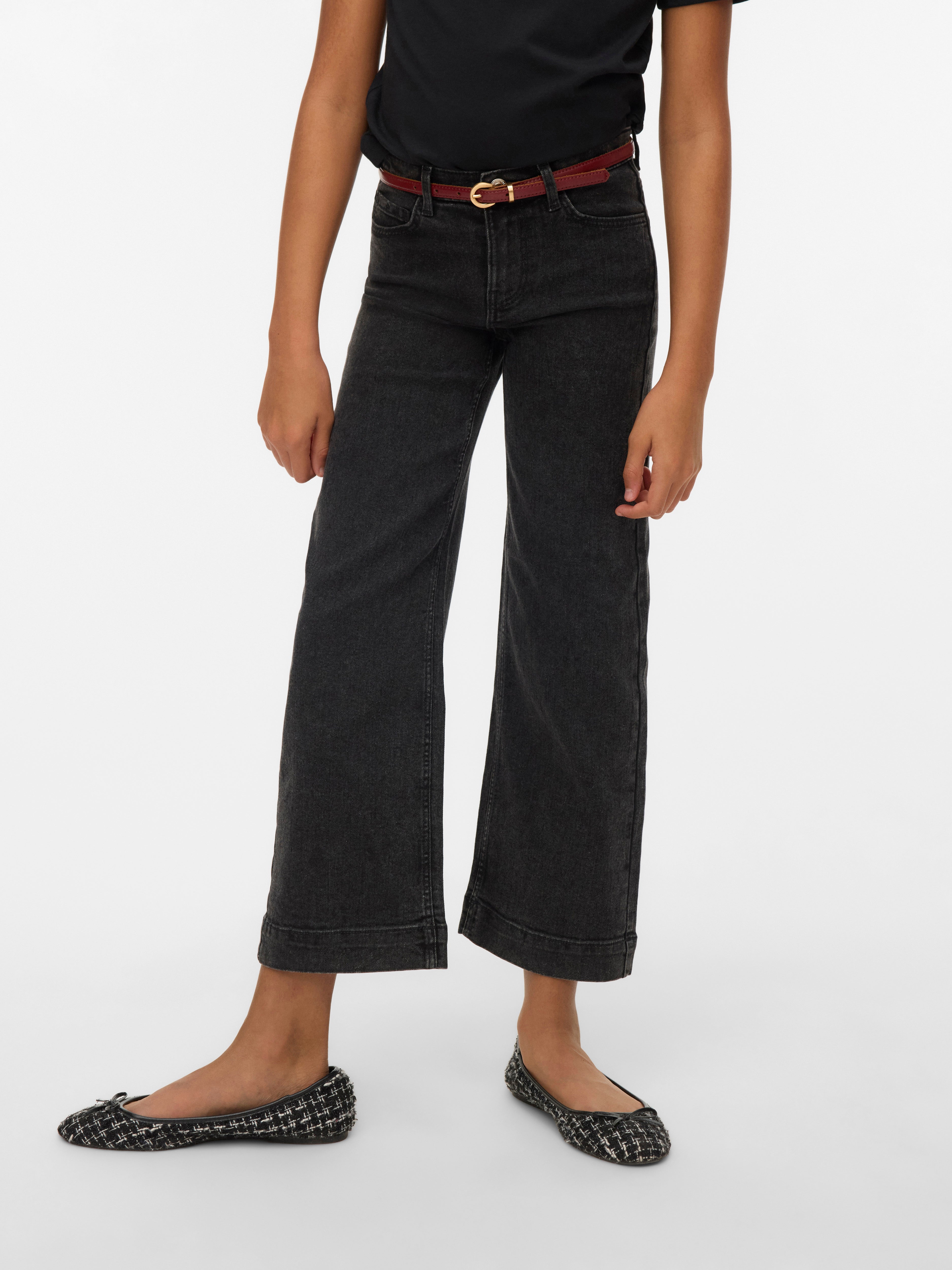 VERO MODA® VMDAISY High rise Wide Fit - Cropped Jeans