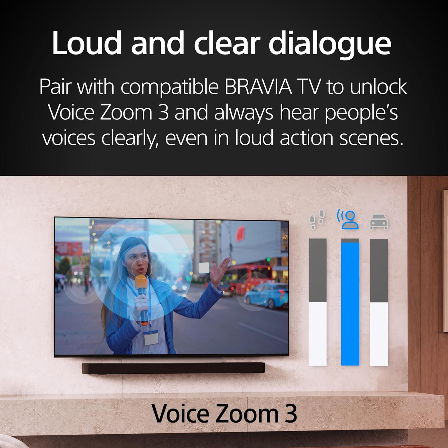 Sony BRAVIA Theater Bar 6  3.1.2ch Sound bar with Powerful Wireless subwoofer  Surround Sound by Dolby Atmos®/DTS:X® Compatible HT-B600