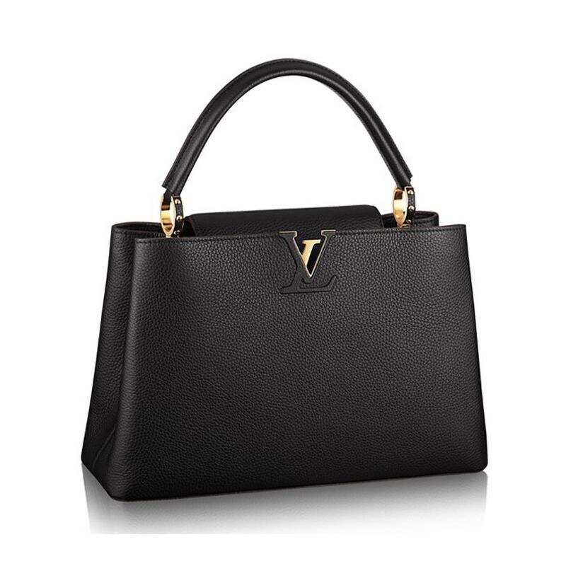 LOUIS VUITTON の黒いハンドバッグ Ref:M48864