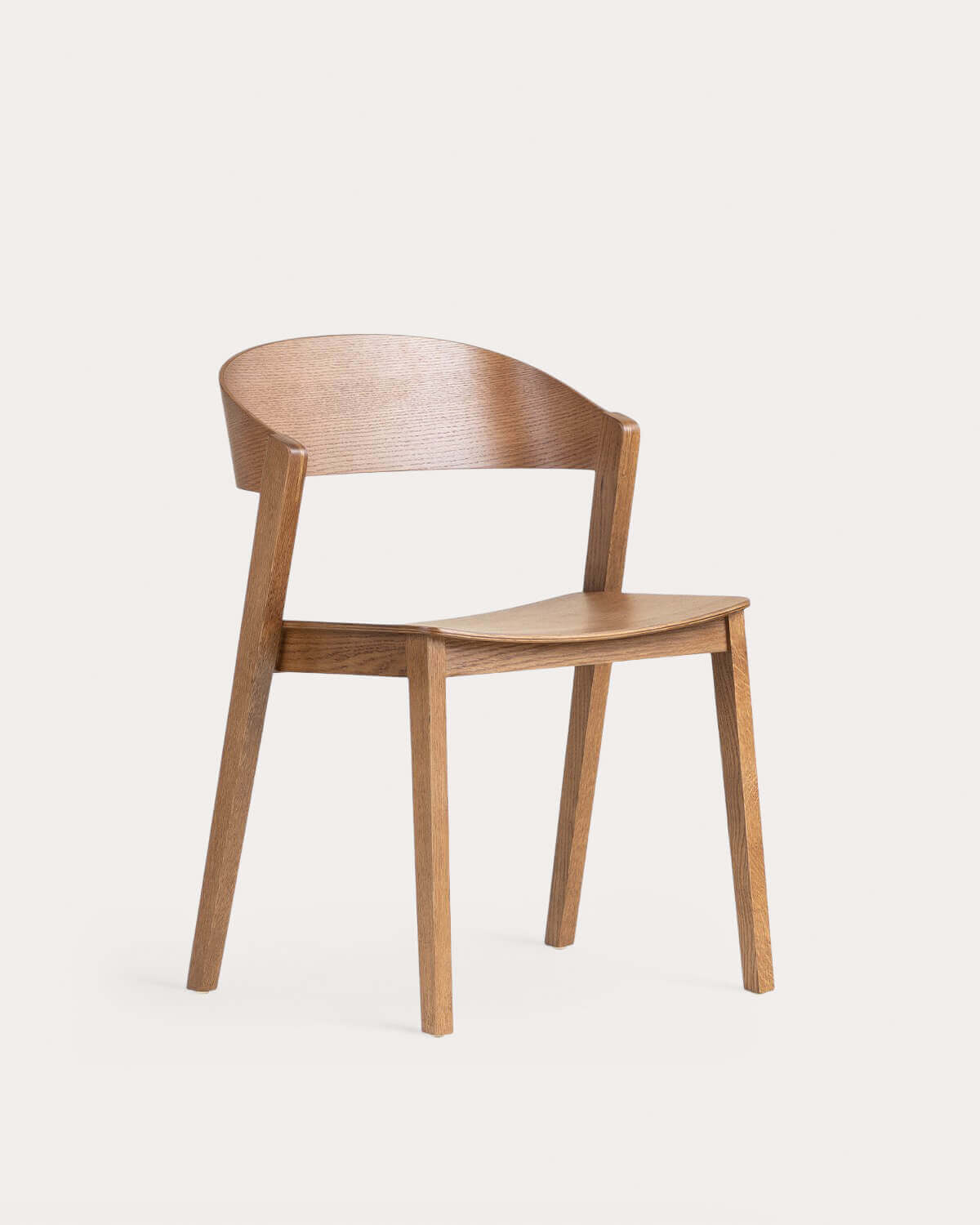 Laly - Pack 2 Sillas de Comedor de Madera de Roble Laly