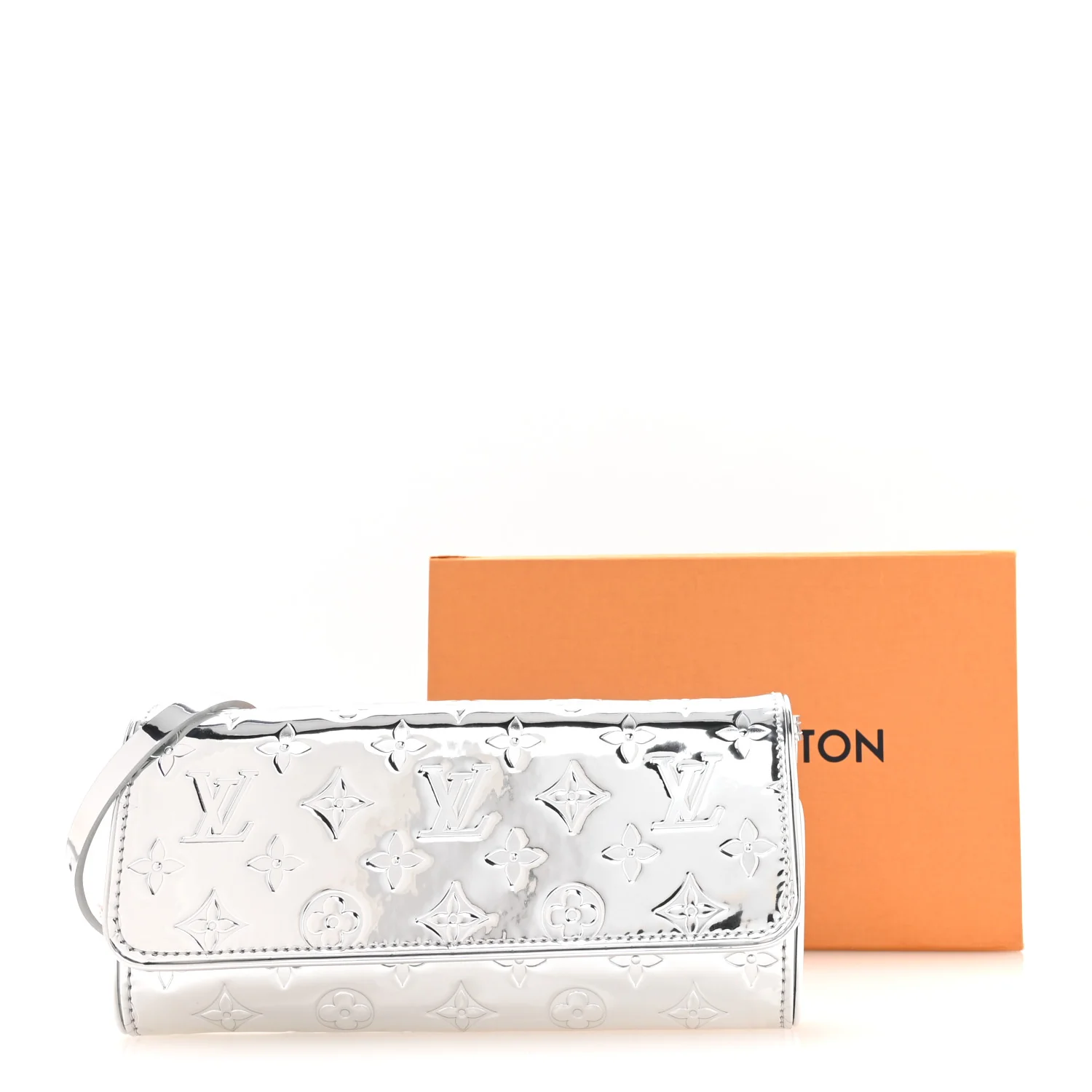 Monogram Miroir Pochette Twin Silver