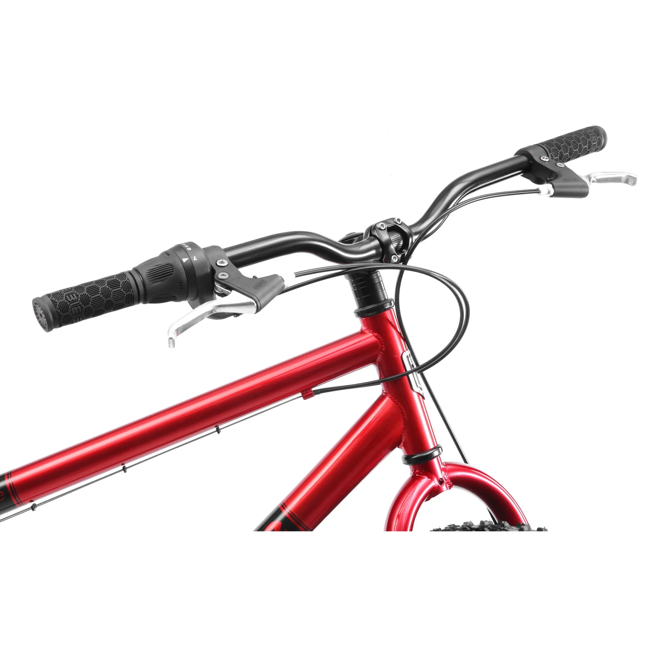 Mongoose Dolomite Adult Fat Tire Mountain Bike, 26-Inch Wheel, Red