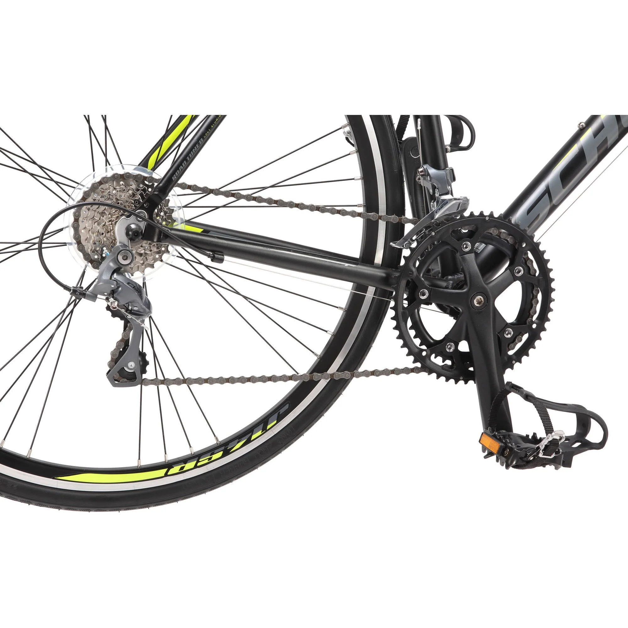 Schwinn 700C Phocus 1600 Men'S Road Bike, Matte Black