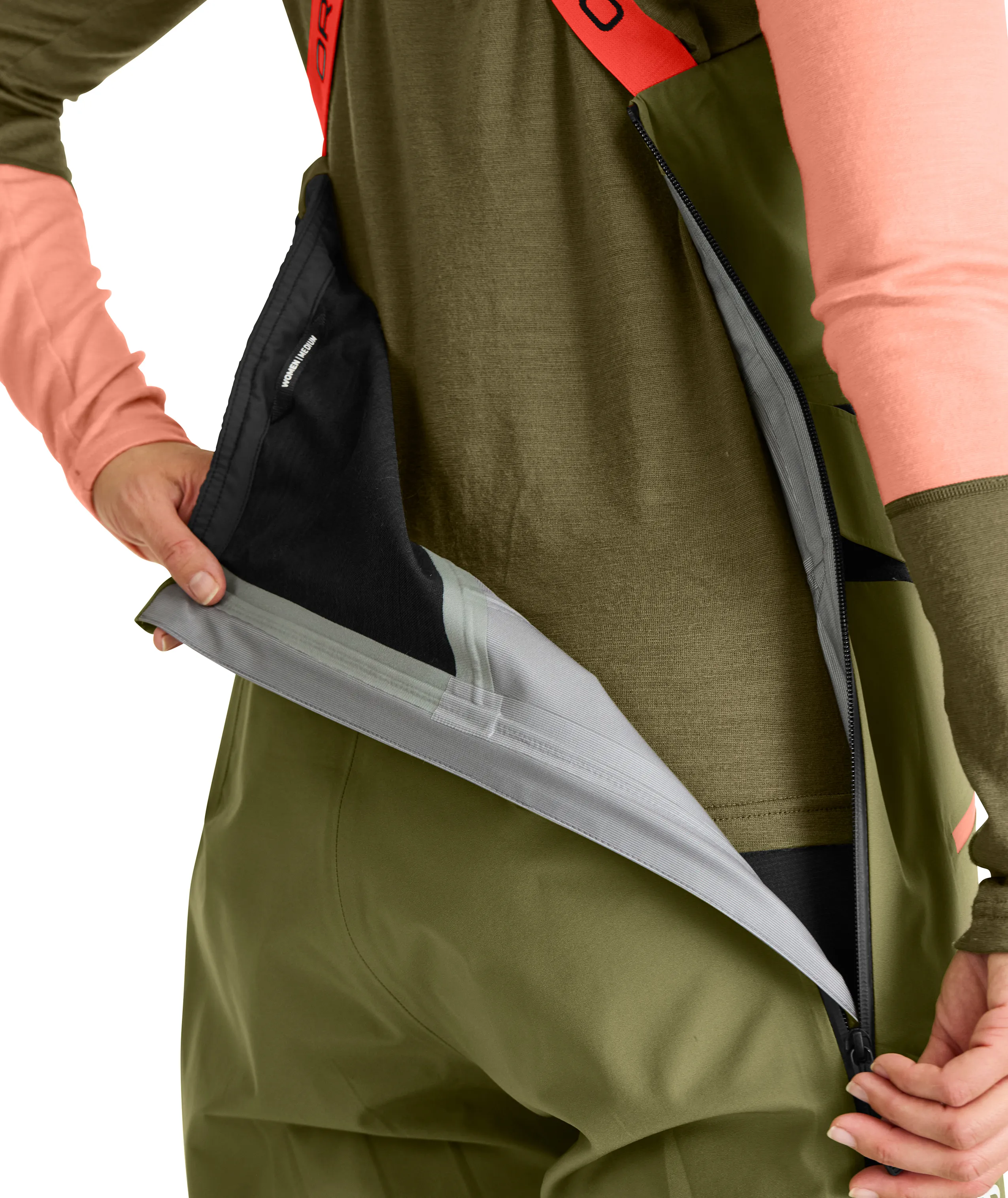 ORTOVOXR 3L DEEP SHELL BIB PANTS