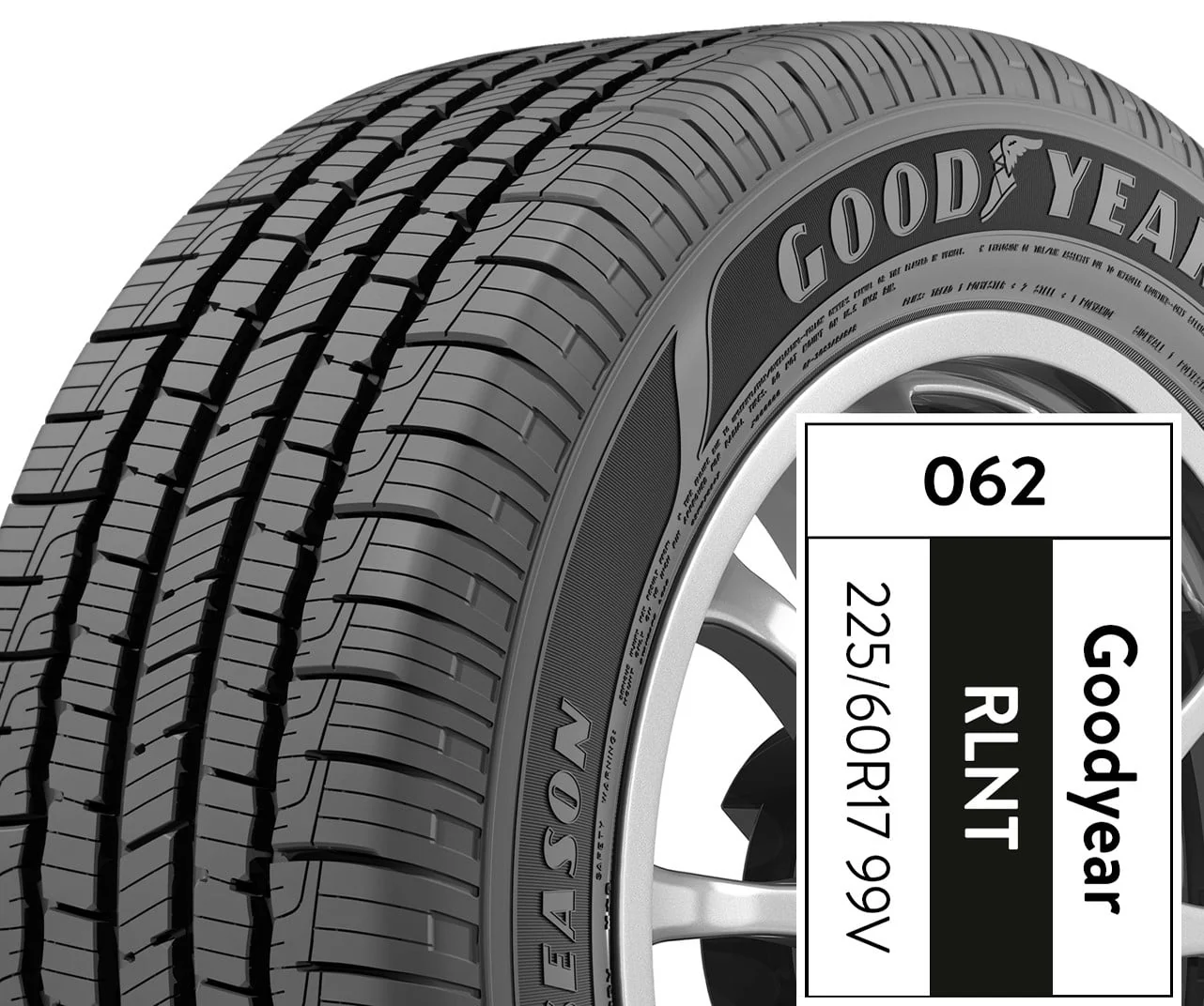 Goodyear Reliant All - Season 225/60R17 99V All - Season Tire