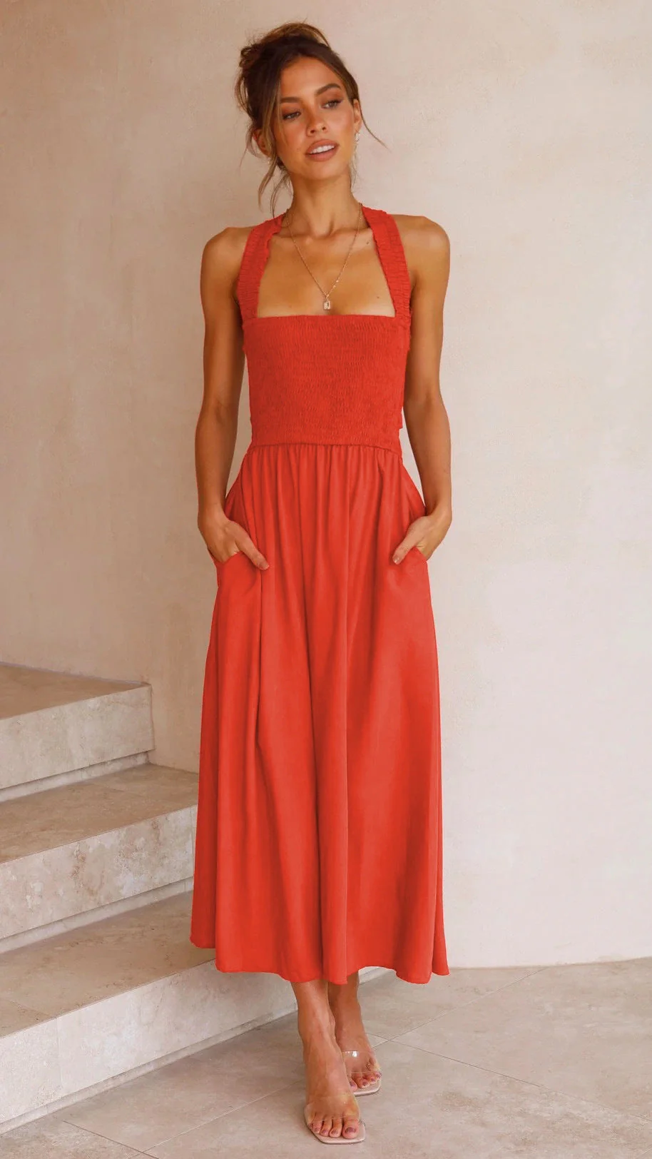 Robe Maxi Élégante pour Soirées d'Été Stylées