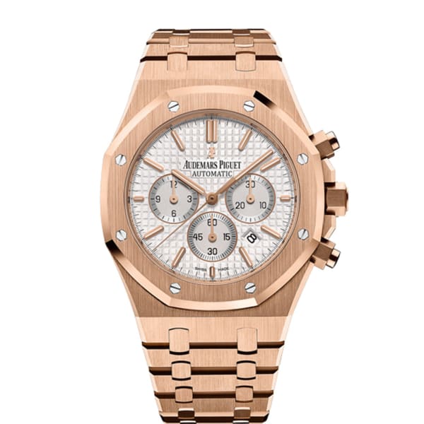 【Super Clone】Audemars Piguet Royal Oak Chronograph Silver Dial 41mm 26320OR.OO.1220OR.02