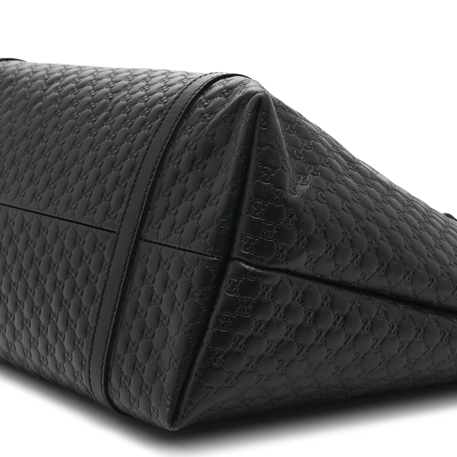 Microguccissima Medium Joy Tote Black