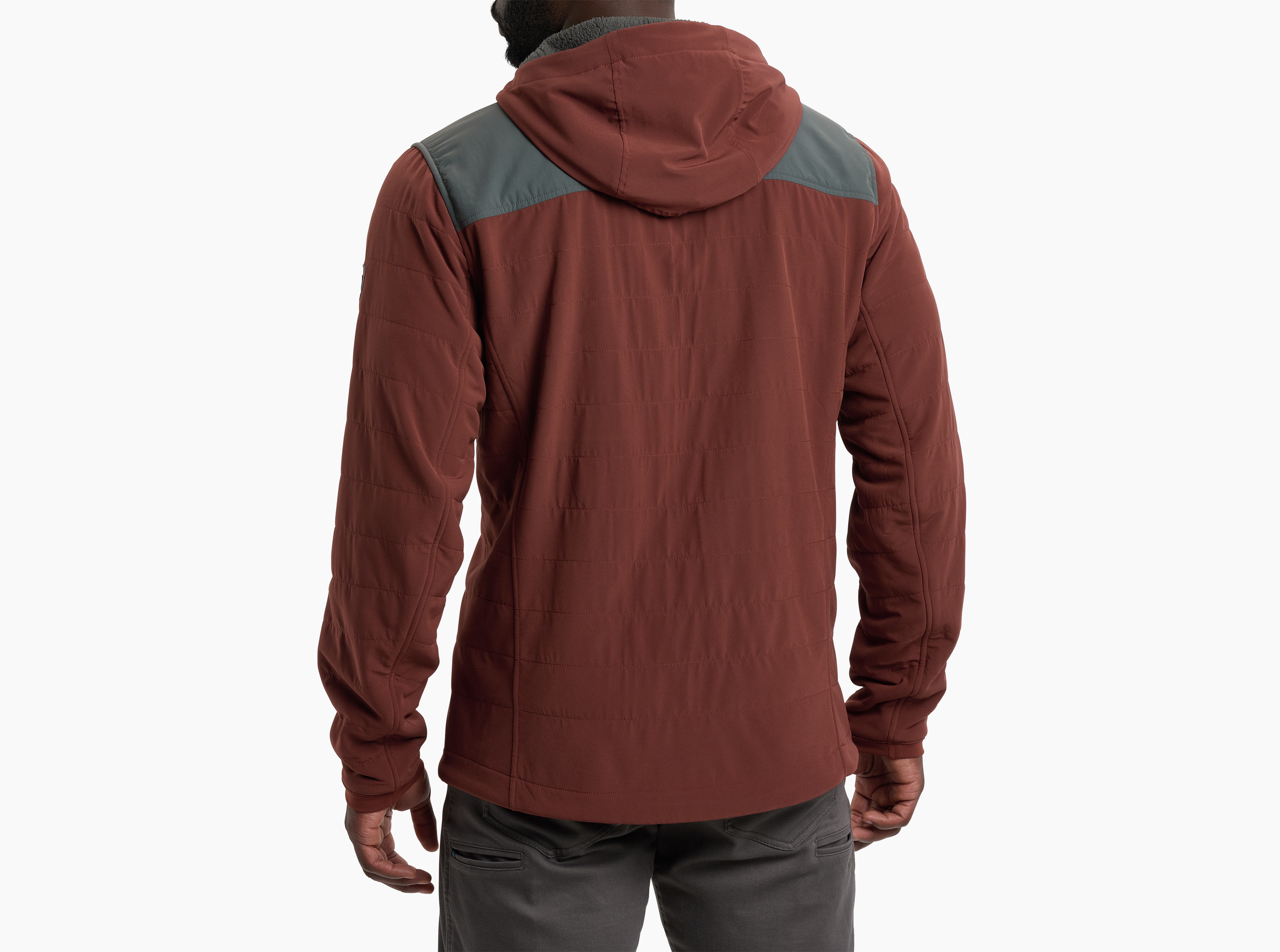 AERO™ FLEECE PULLOVER - CHILI OIL / CARBON