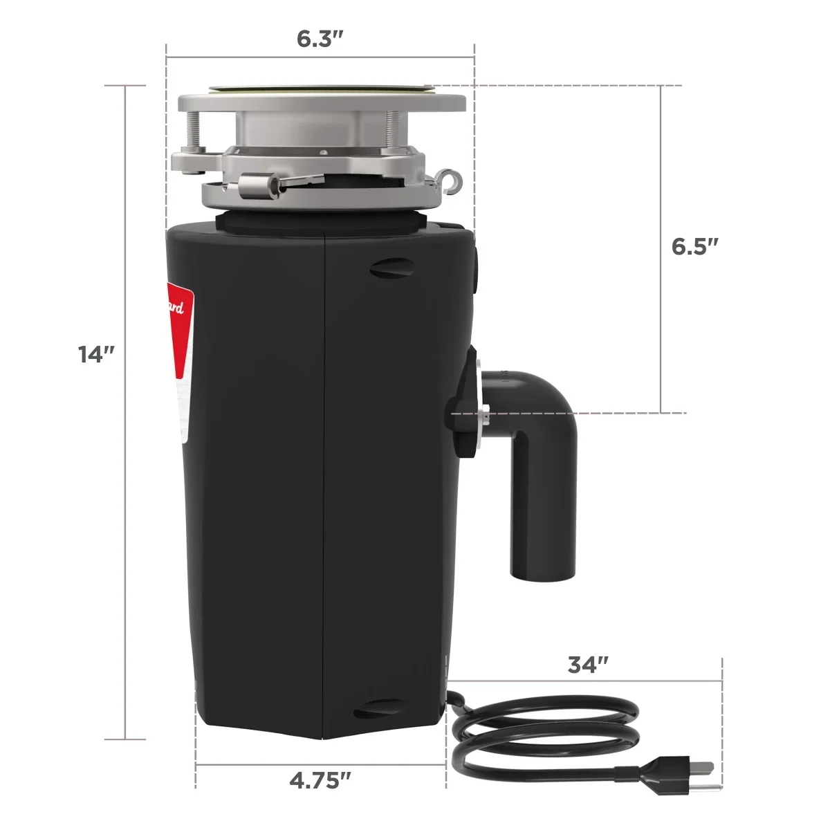 American Standard Slim - Line 1.25HP Garbage Disposer