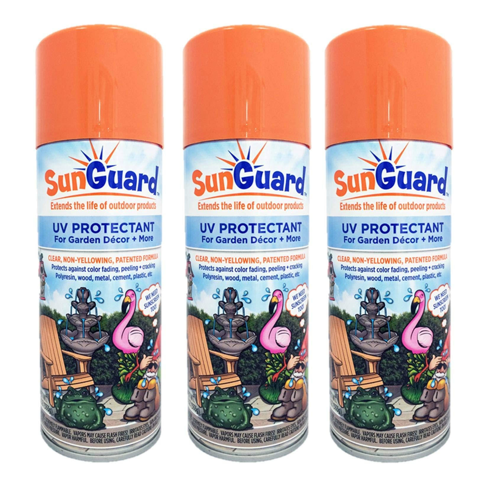 Sunguard UV Protectant for Outdoor Decor Furniture and More 3-Pack