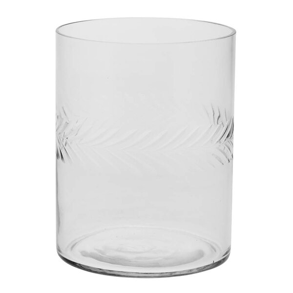 Carla vase 16,5 cm klar