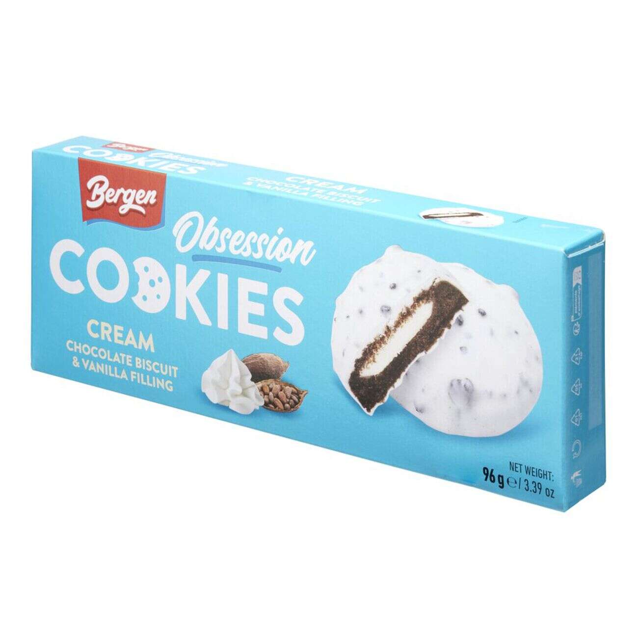 Biscuit cookies crème et cacao 96g