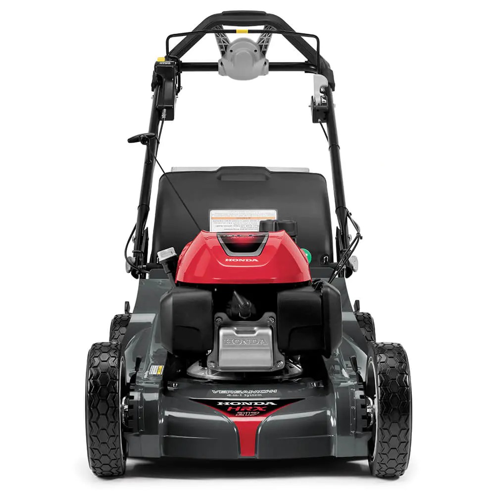 Tondeuse à gazon autotractée Versamow 4 en 1 avec plateau de coupe Nexite de 53 cm (21 po), démarrage électrique hydrostatique, moteur GCV200, starter automatique et lame Roto-Stop.